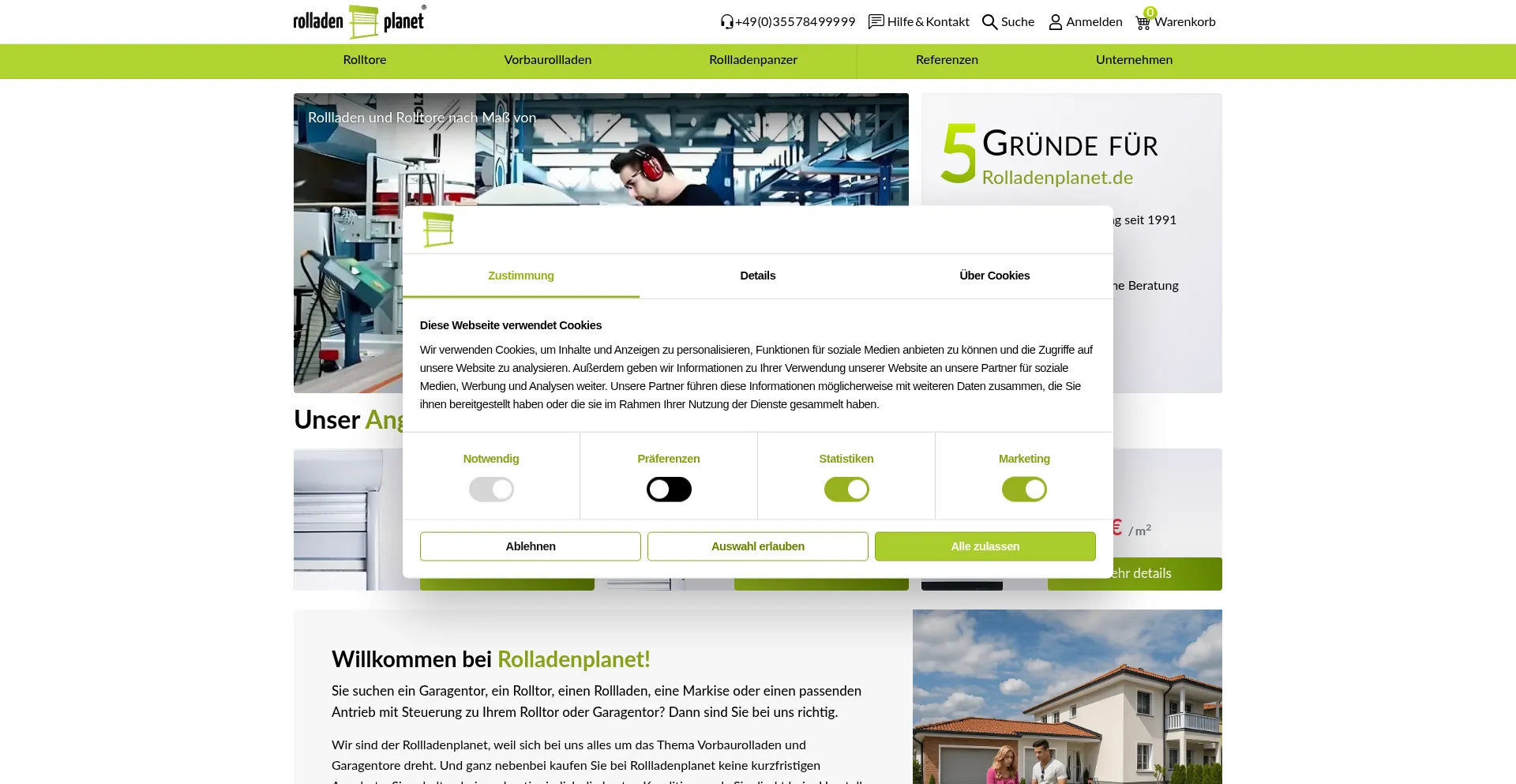 Ist Rolladenplanet.de sicher und vertrauenswürdig?