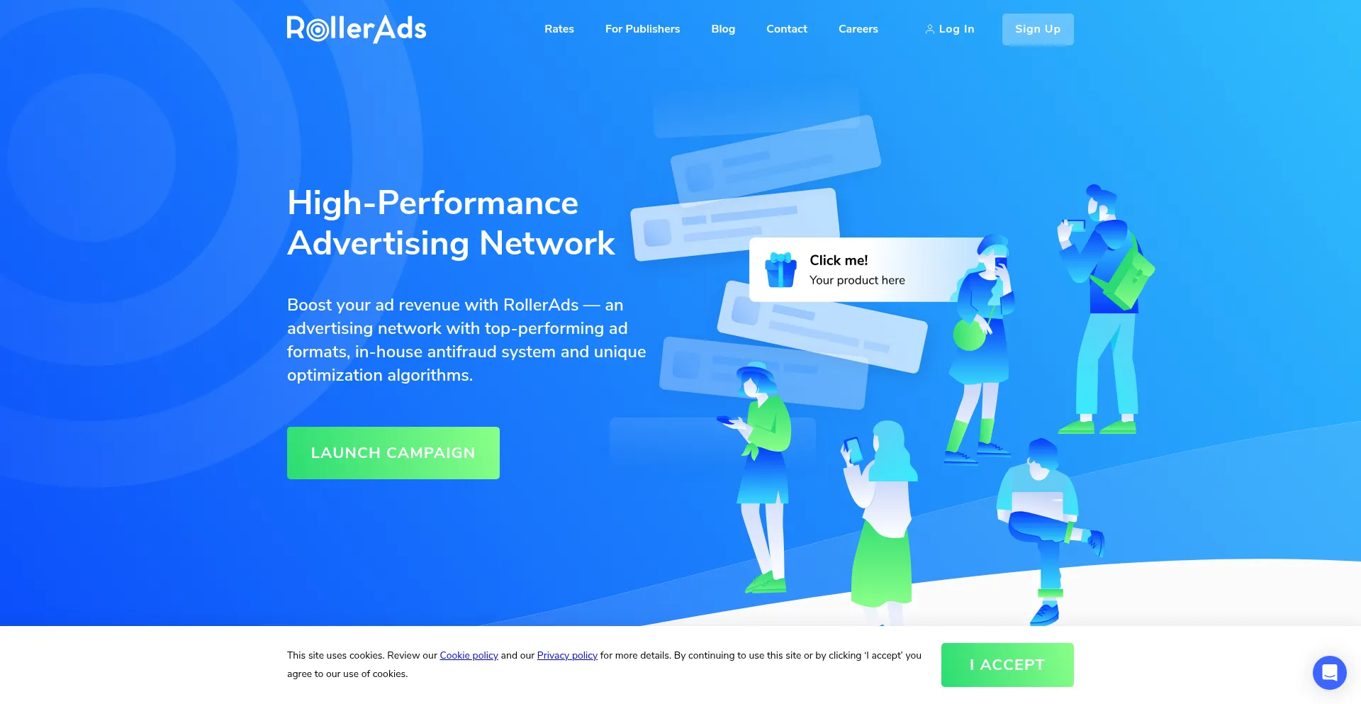 Rollerads.com Screenshot
