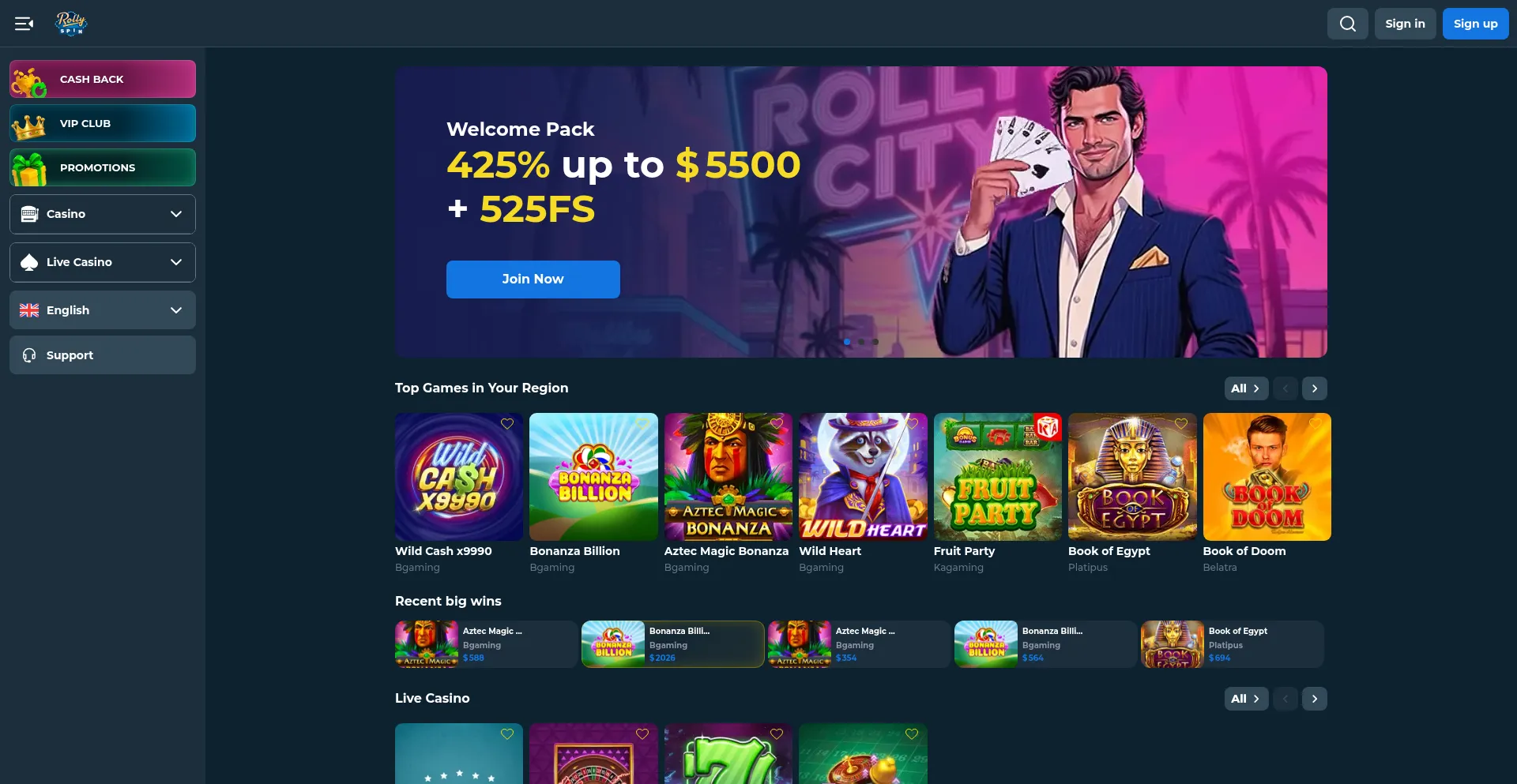 Rollyspin773.com
