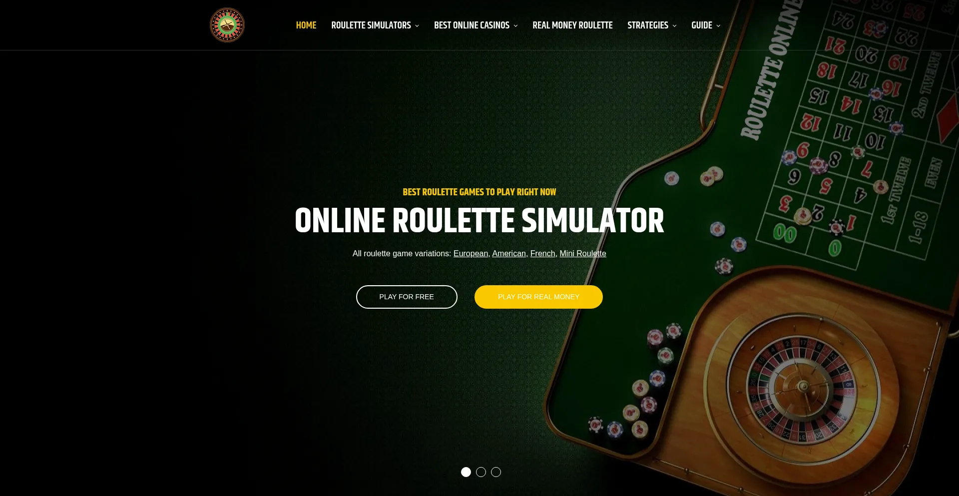 Roulettesimulator.net Screenshot