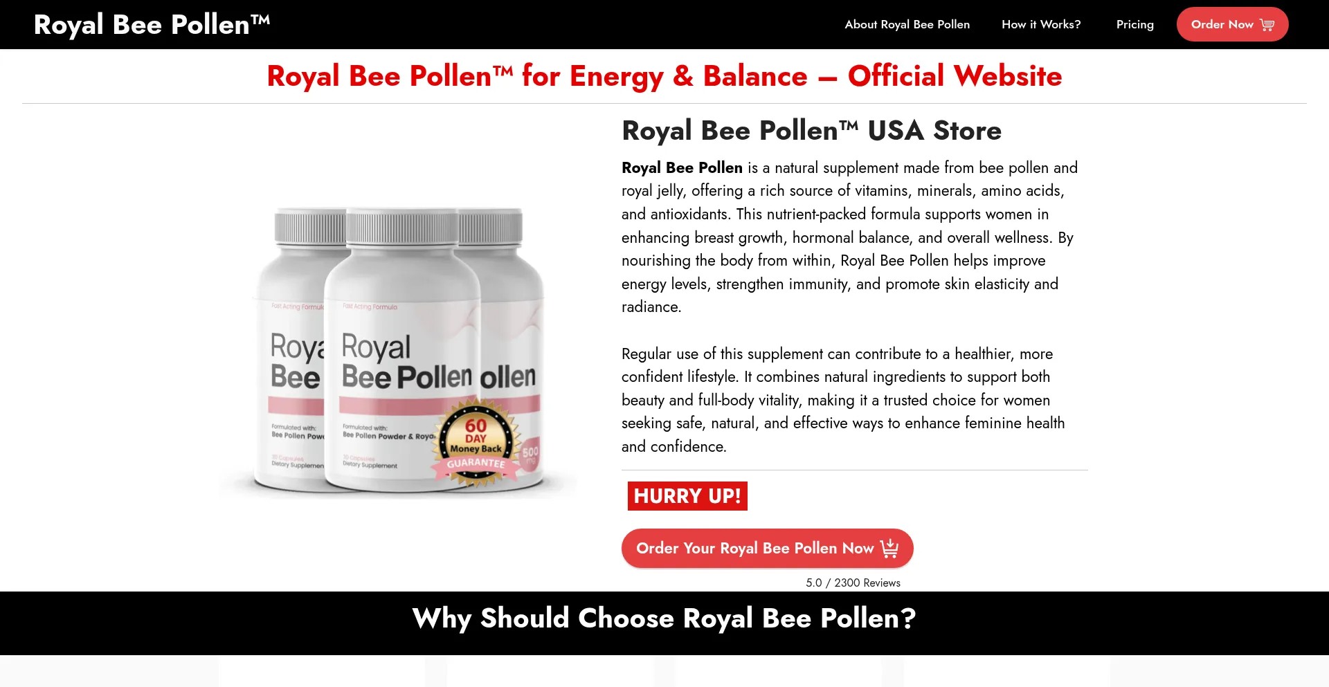 Ist Royal-beepollen.us sicher und vertrauenswürdig?