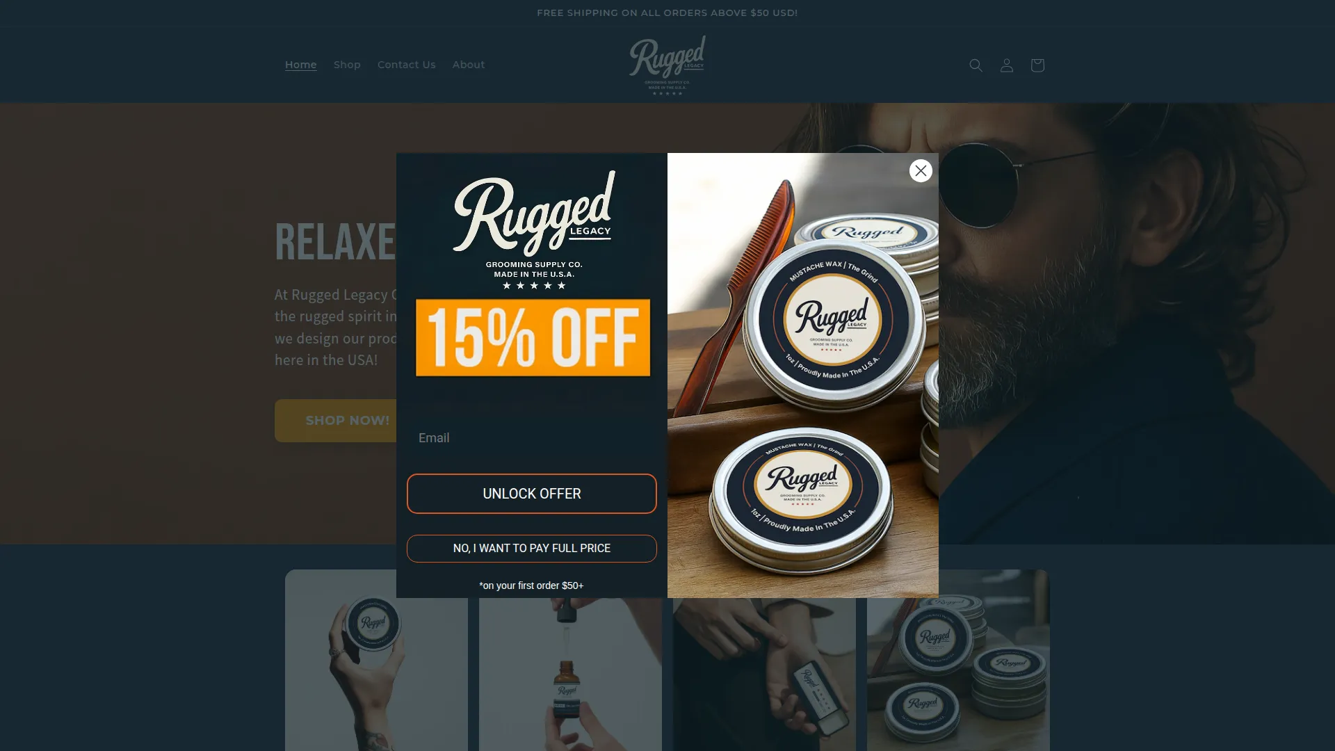 Ruggedlegacygrooming.com