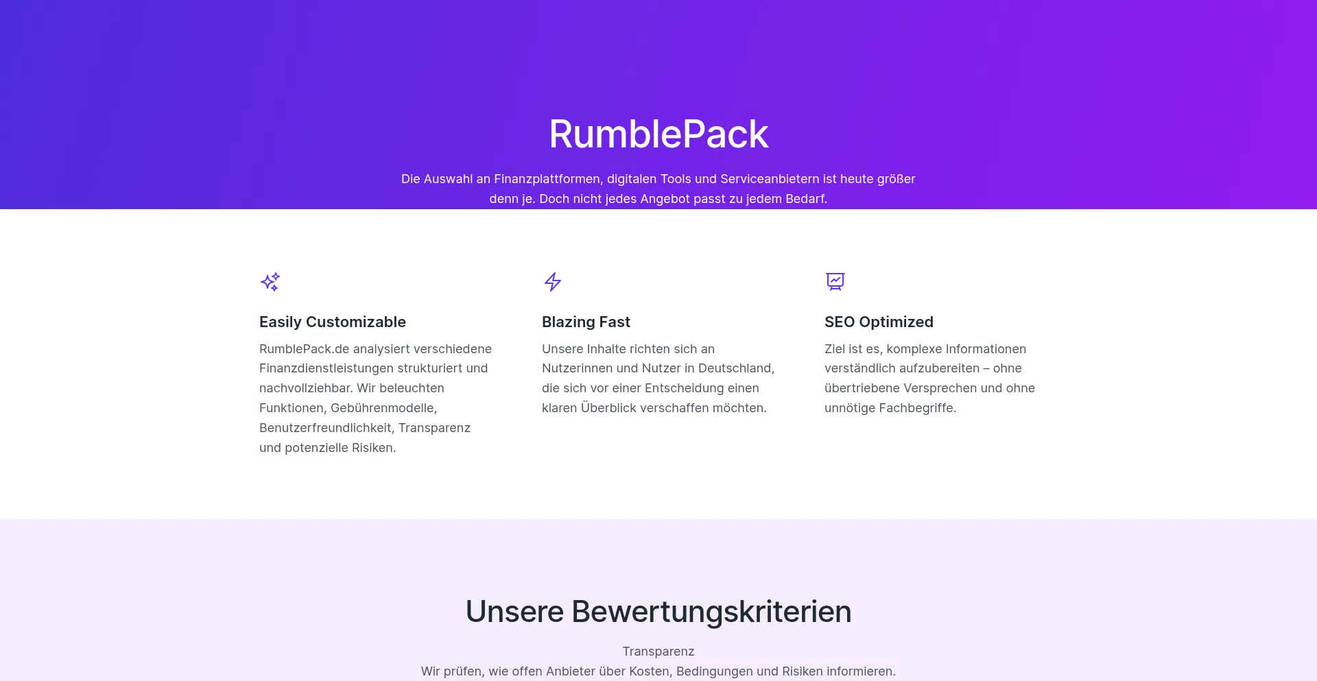 Rumblepack.de
