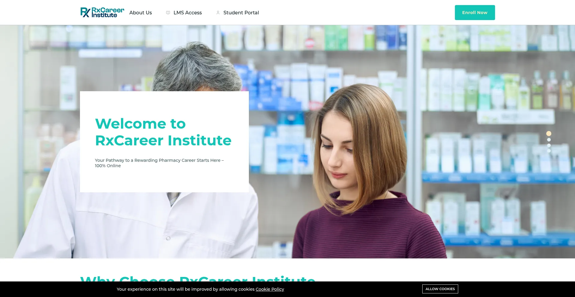 Rxcinstitute.com Screenshot