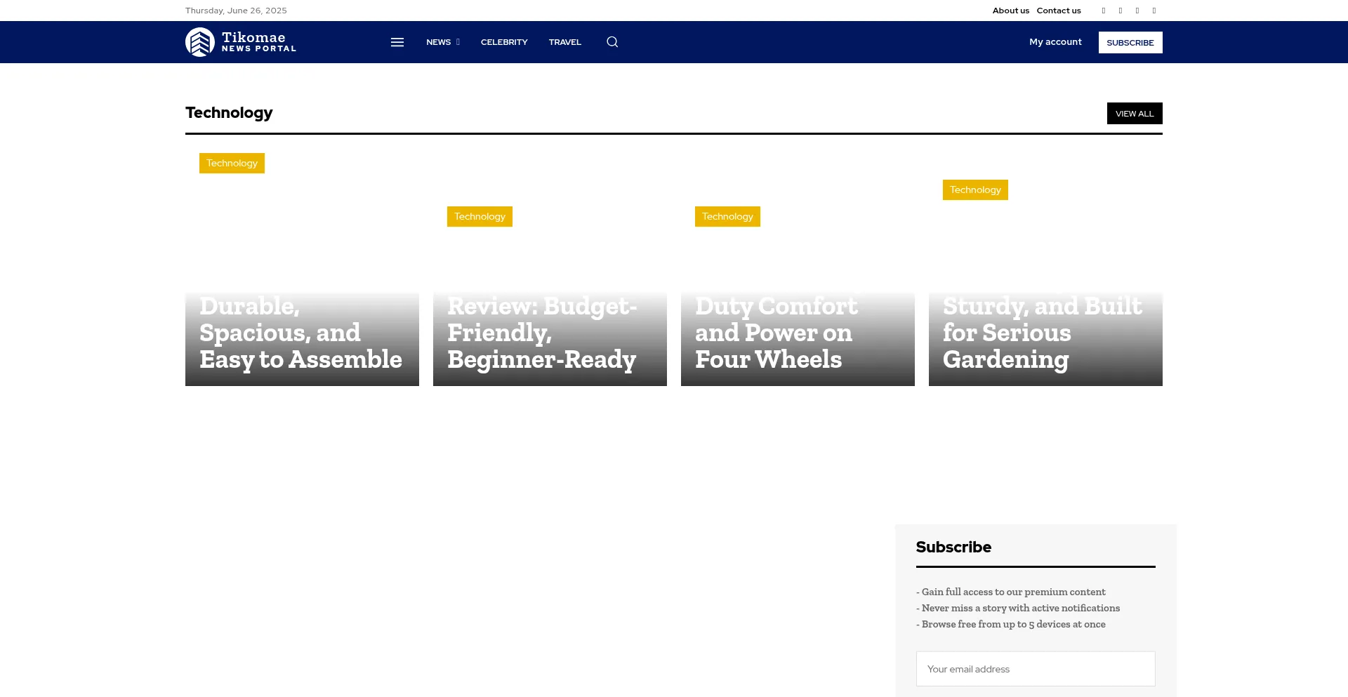 Website screenshot of Rytevya.shop
