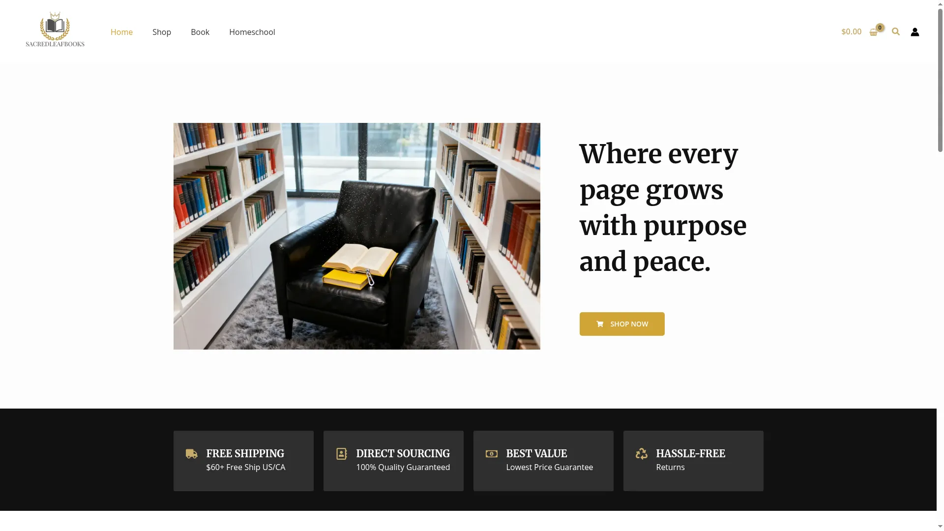 Sacredleafbooks.com