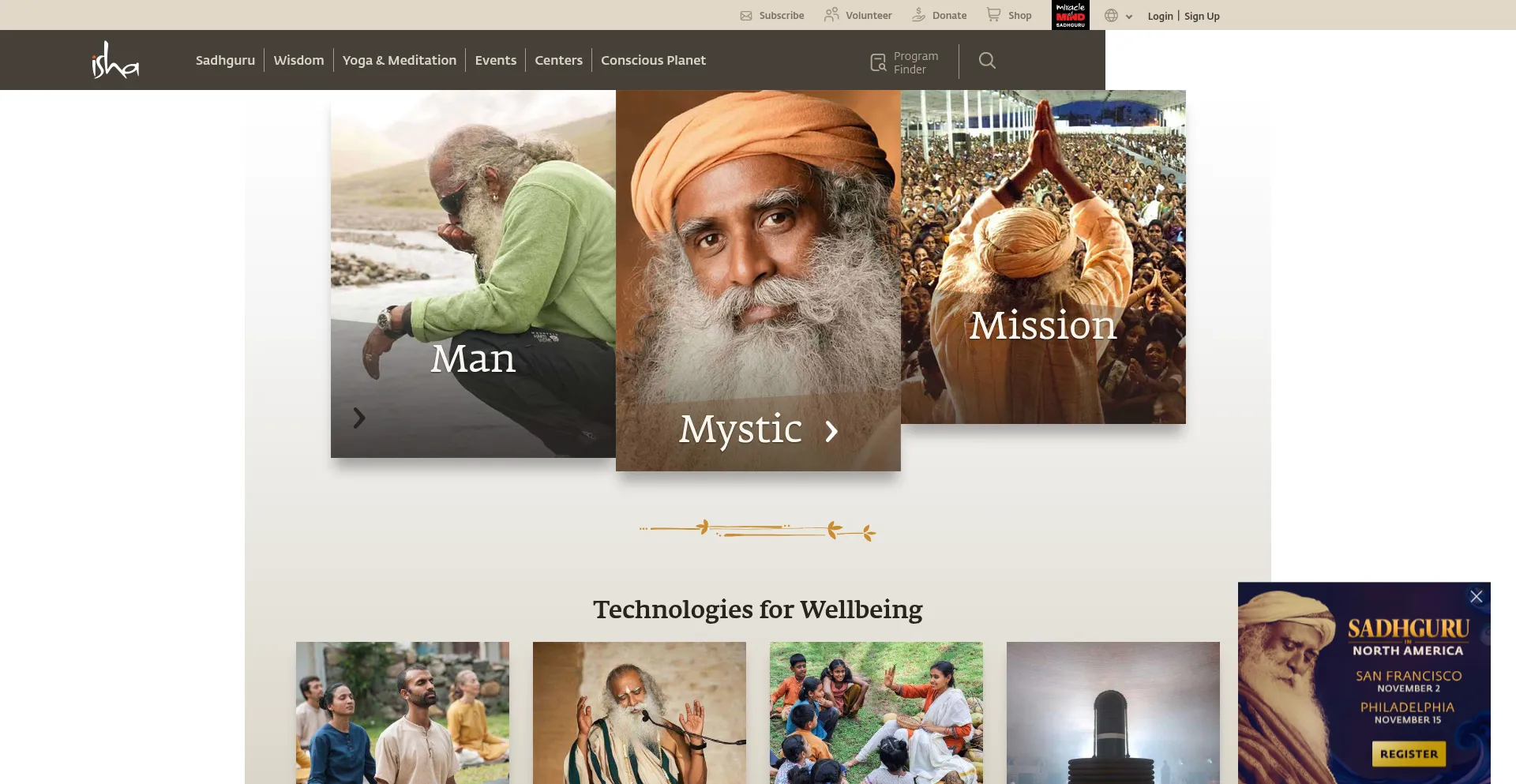 Ist Sadhguru.org sicher und vertrauenswürdig?