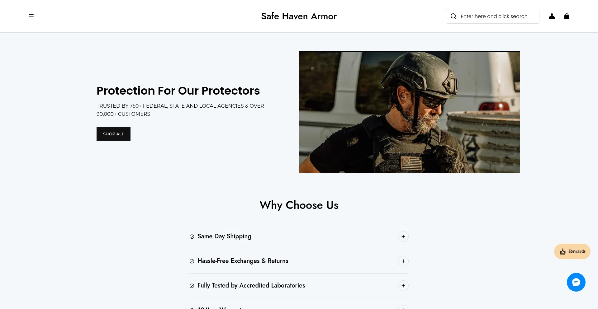 Ist Safehavenarmor.com sicher und vertrauenswürdig?