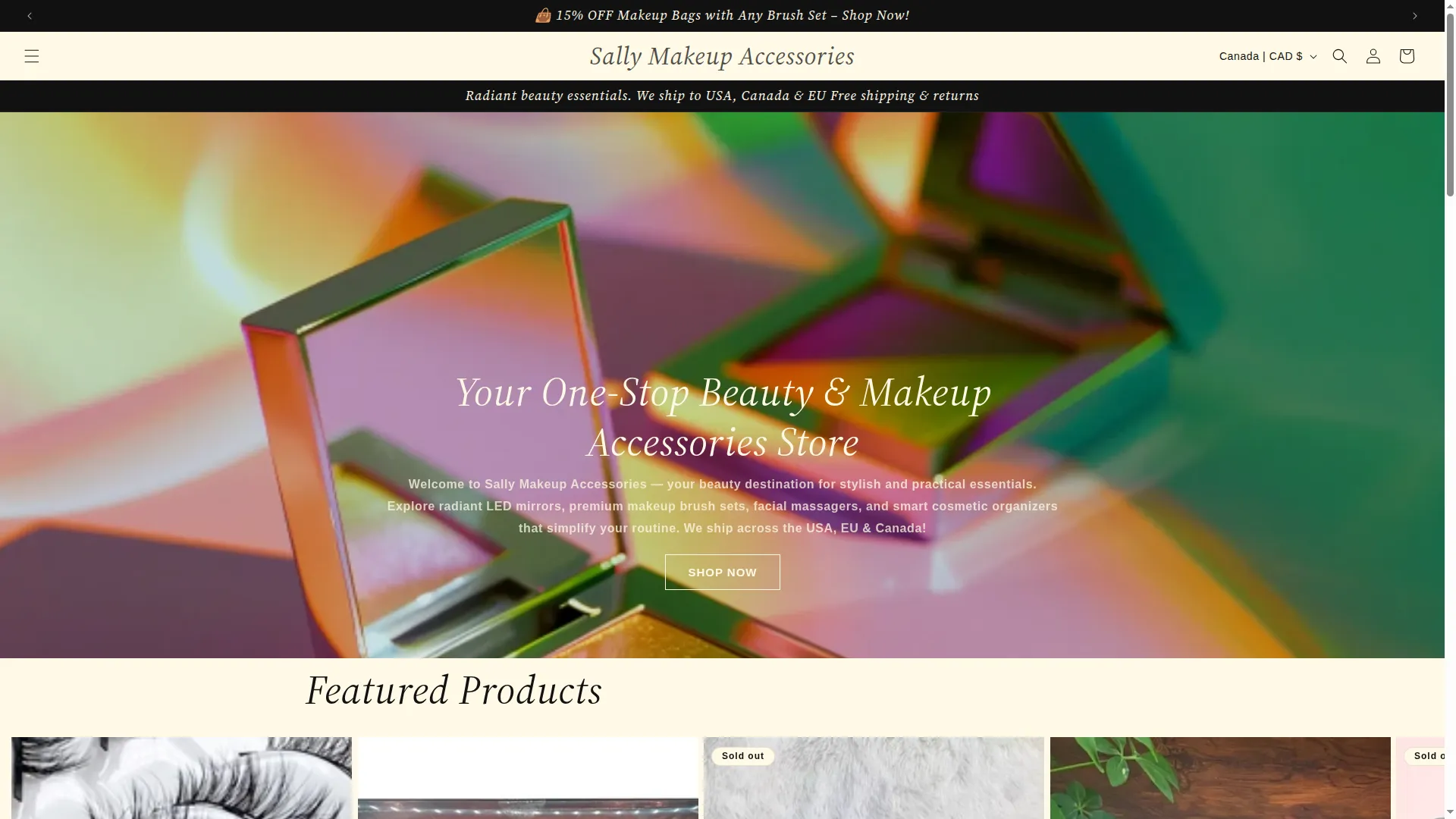 Sallymakeupaccessories.com