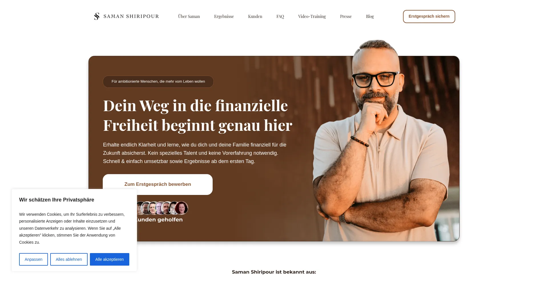 Ist Samanshiripour.de sicher und vertrauenswürdig?