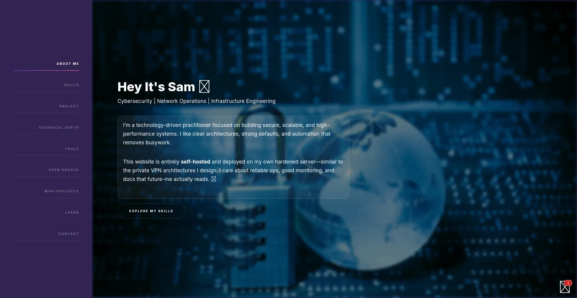 Samnet.dev