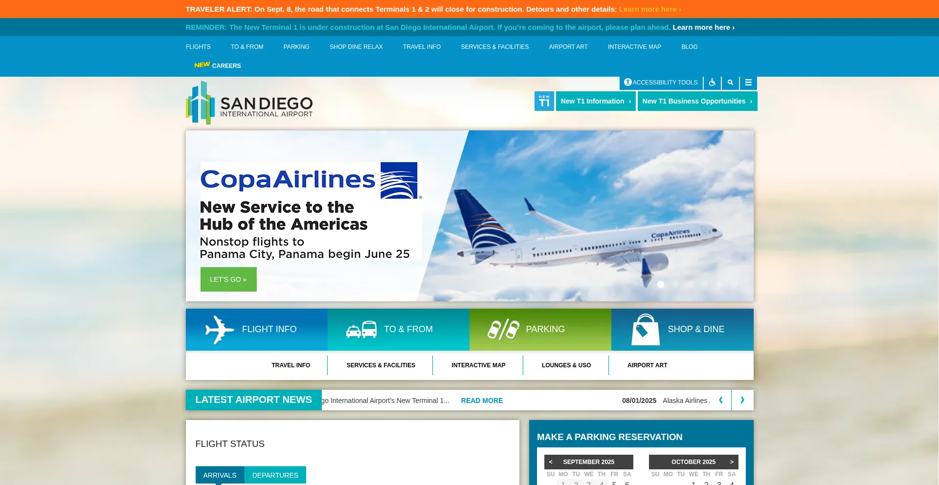 Website screenshot of San.org