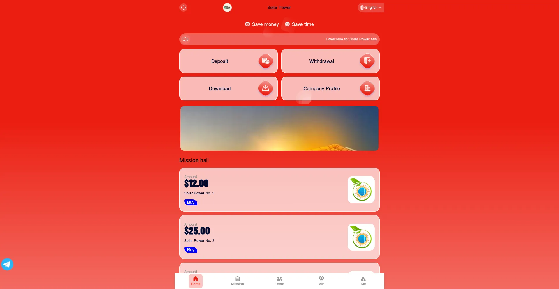 Website screenshot of Sanpusdt.robovesthub.com