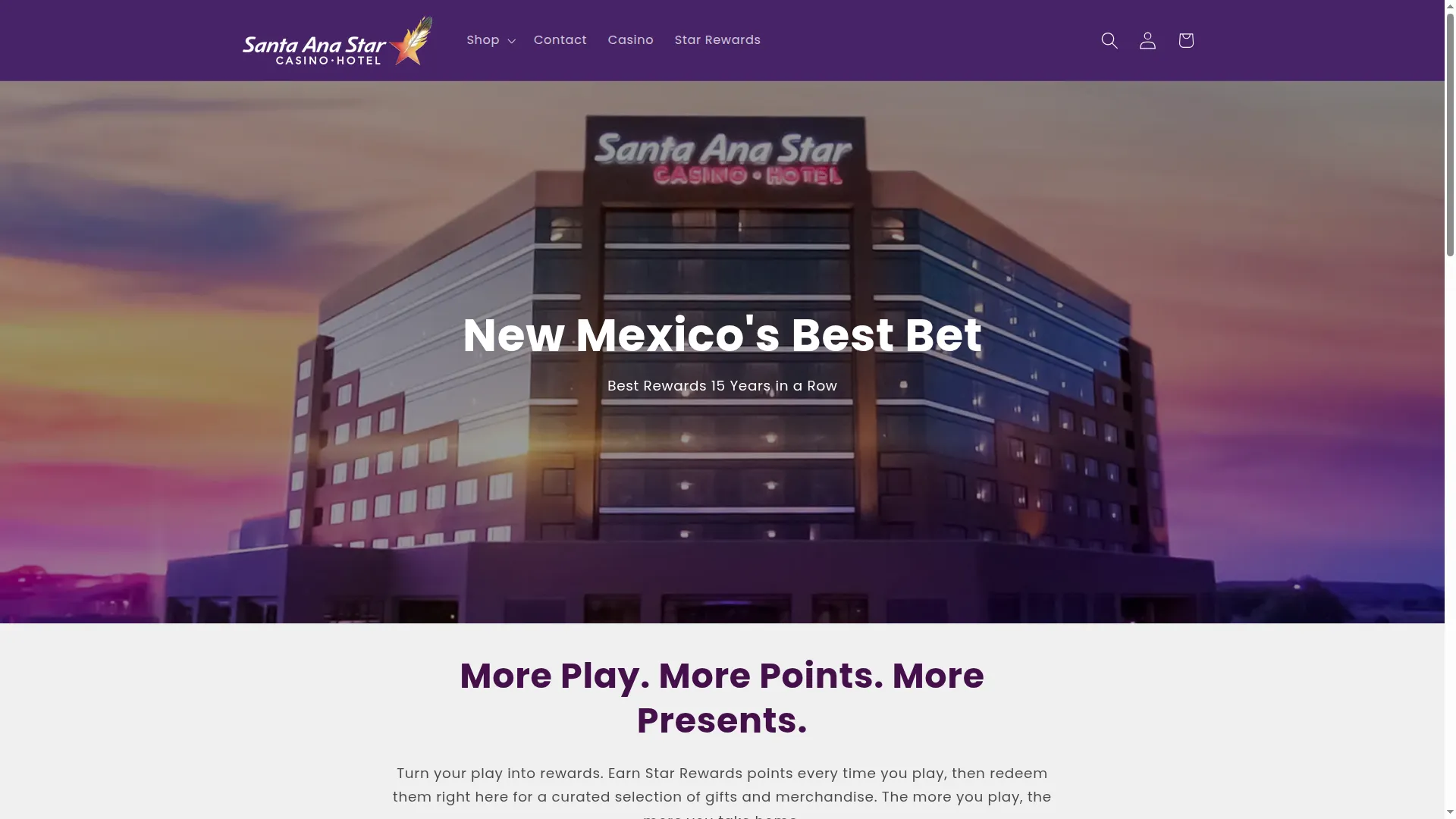 Santaanastarcasinogifts.com