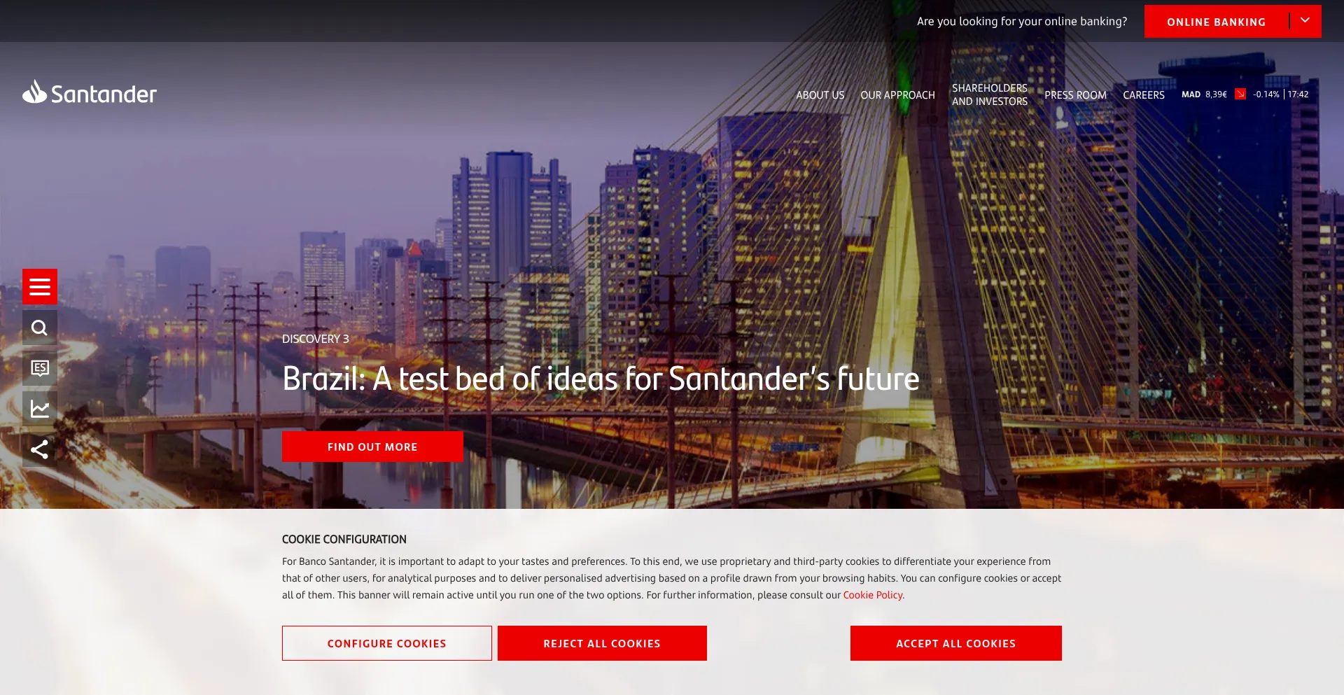 Ist Santander.com sicher und vertrauenswürdig?