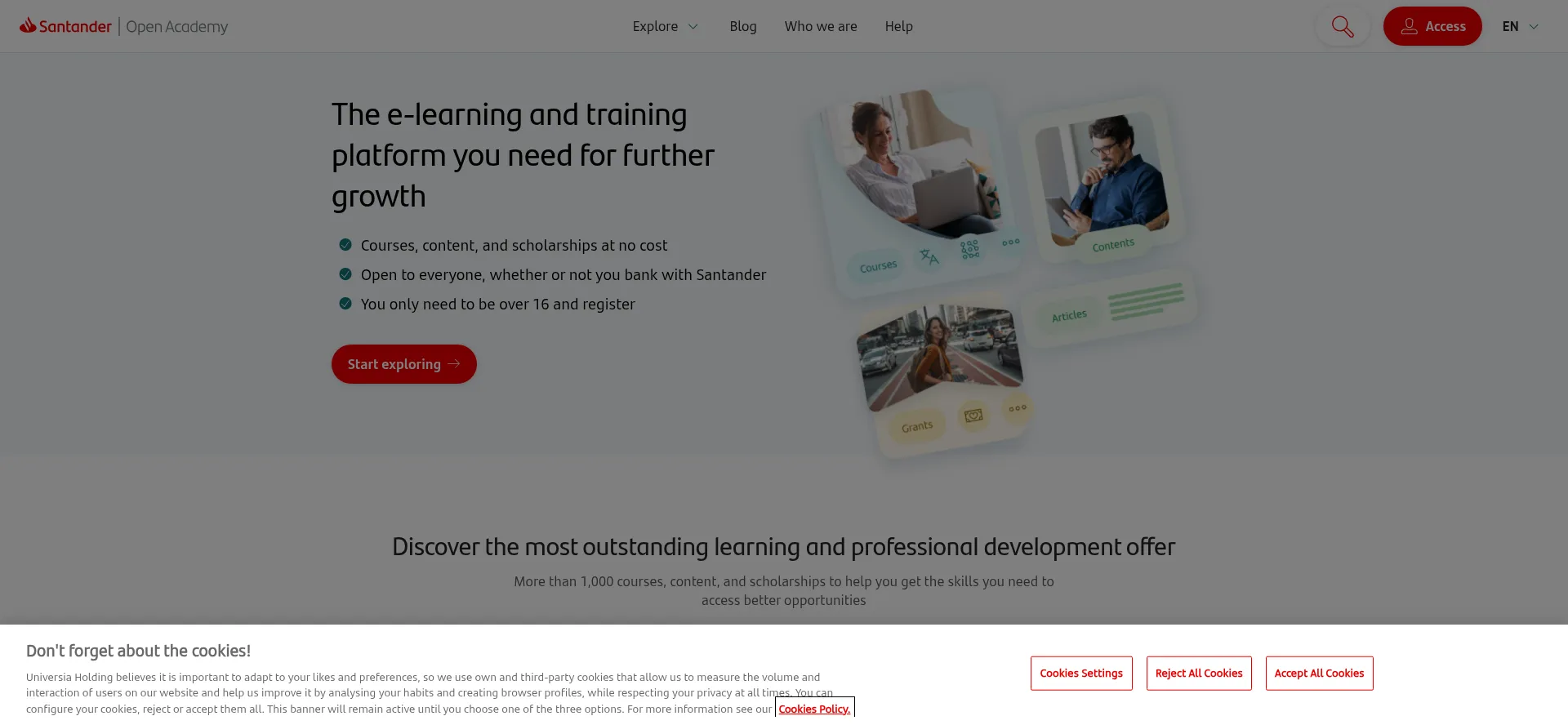 Santanderopenacademy.com