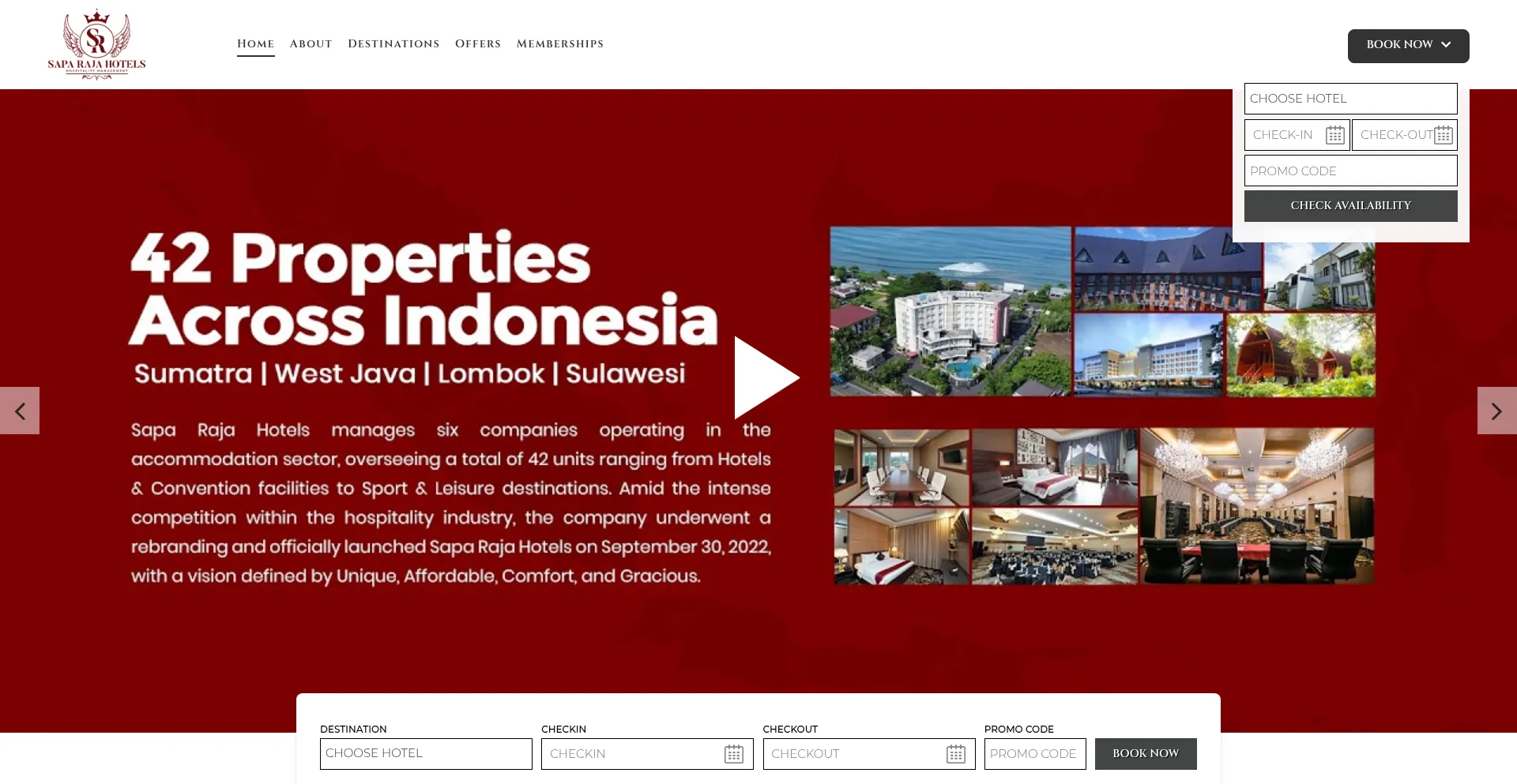 Saparajahotels.com