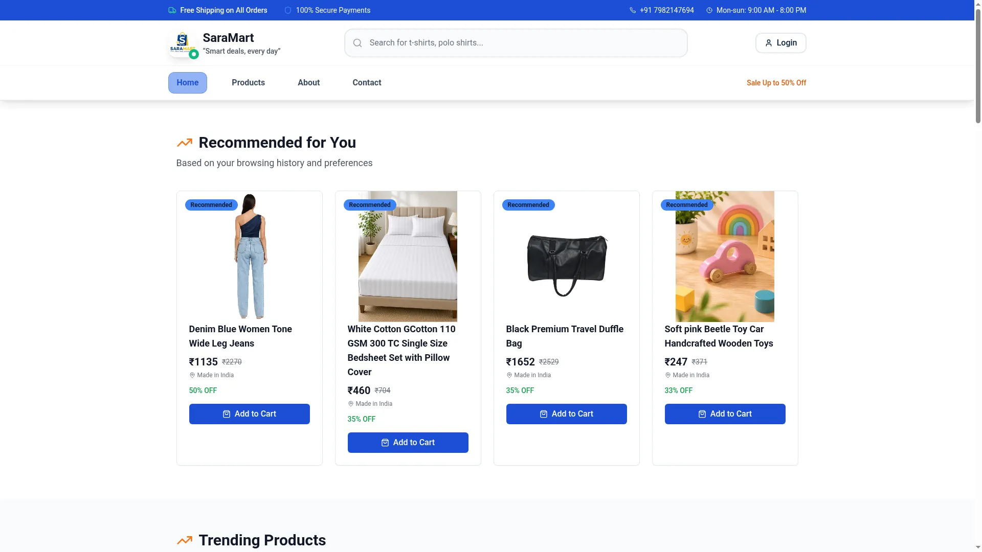 Saramart.com.in