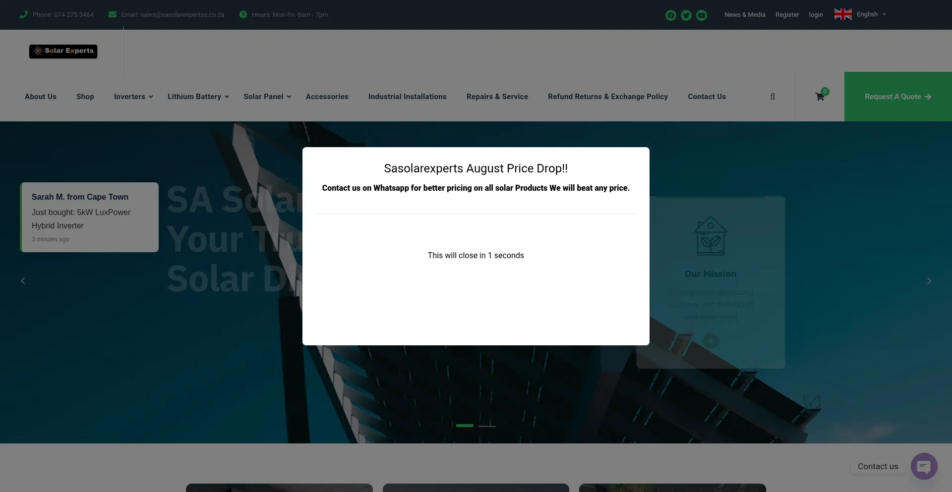 Ist Sasolarexperts.co.za sicher und vertrauenswürdig?
