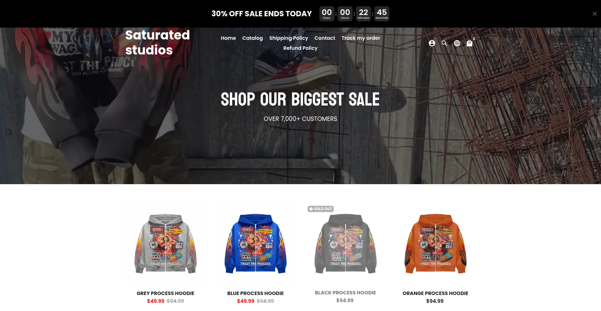 Saturatedclothing.com