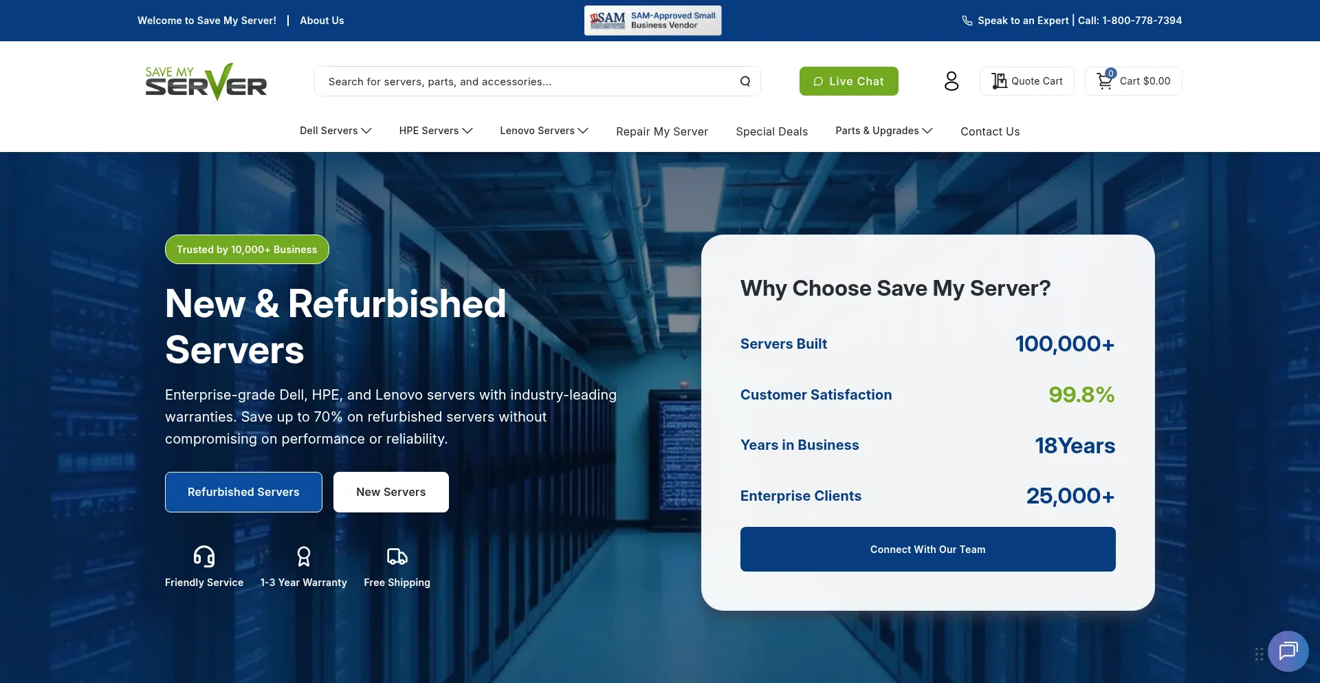Savemyserver.com