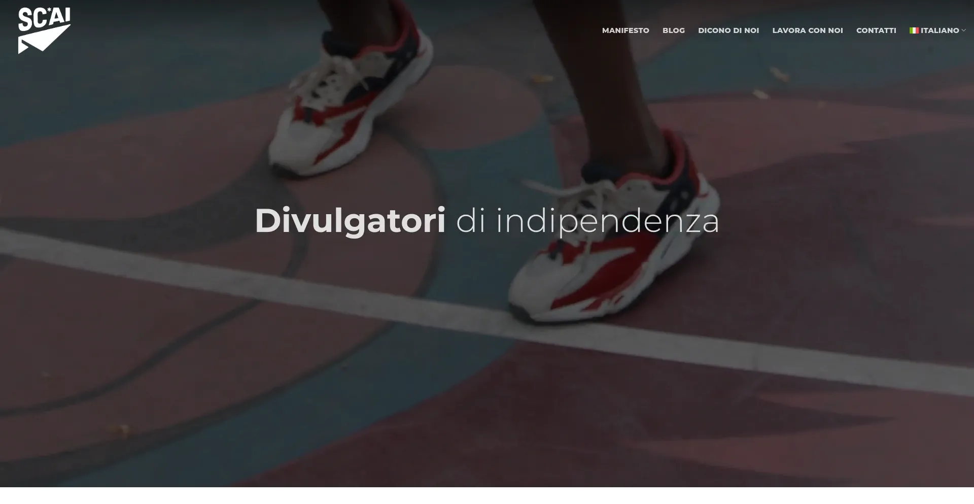 Website screenshot of Scaicomunicazione.com