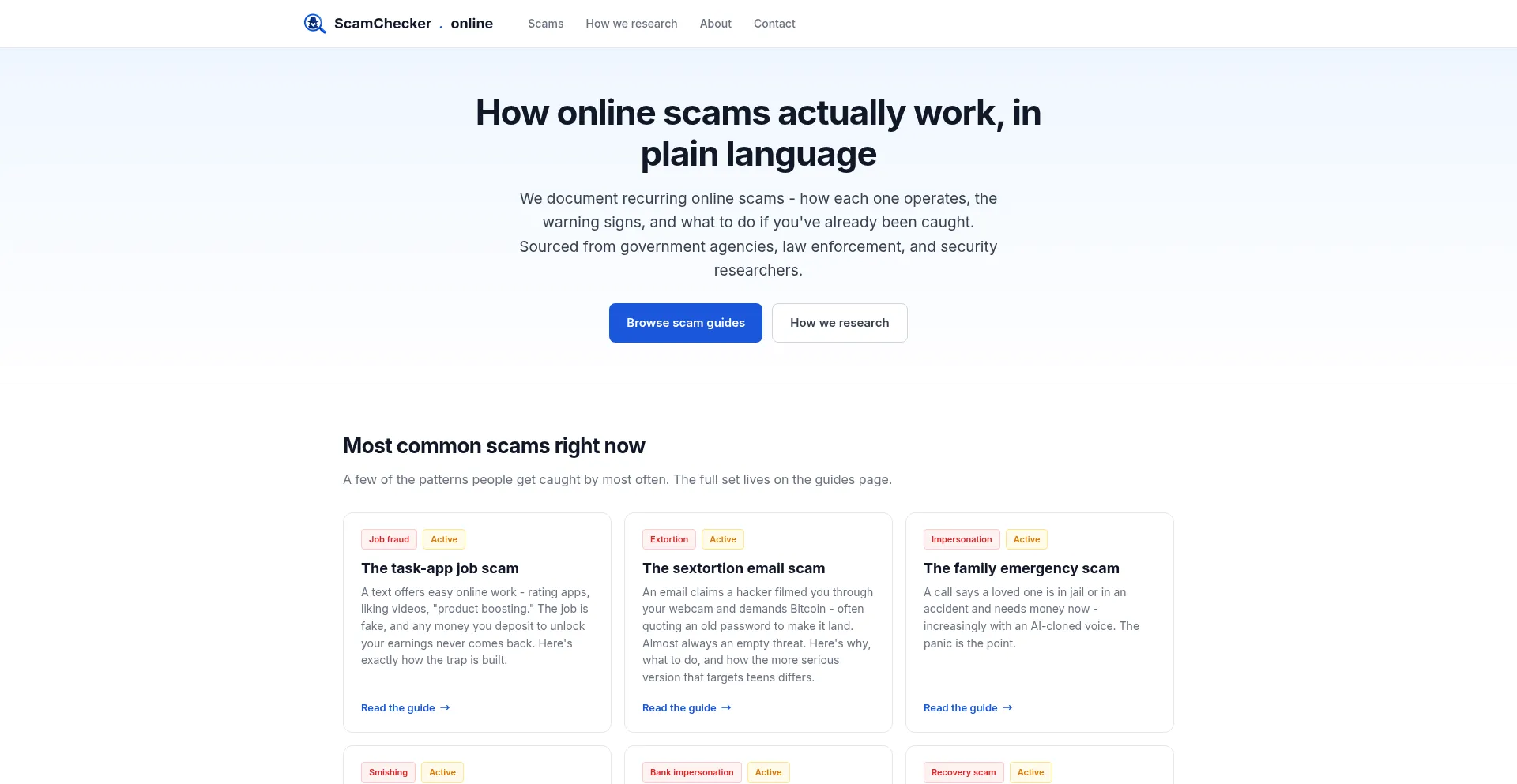 Scamchecker.online