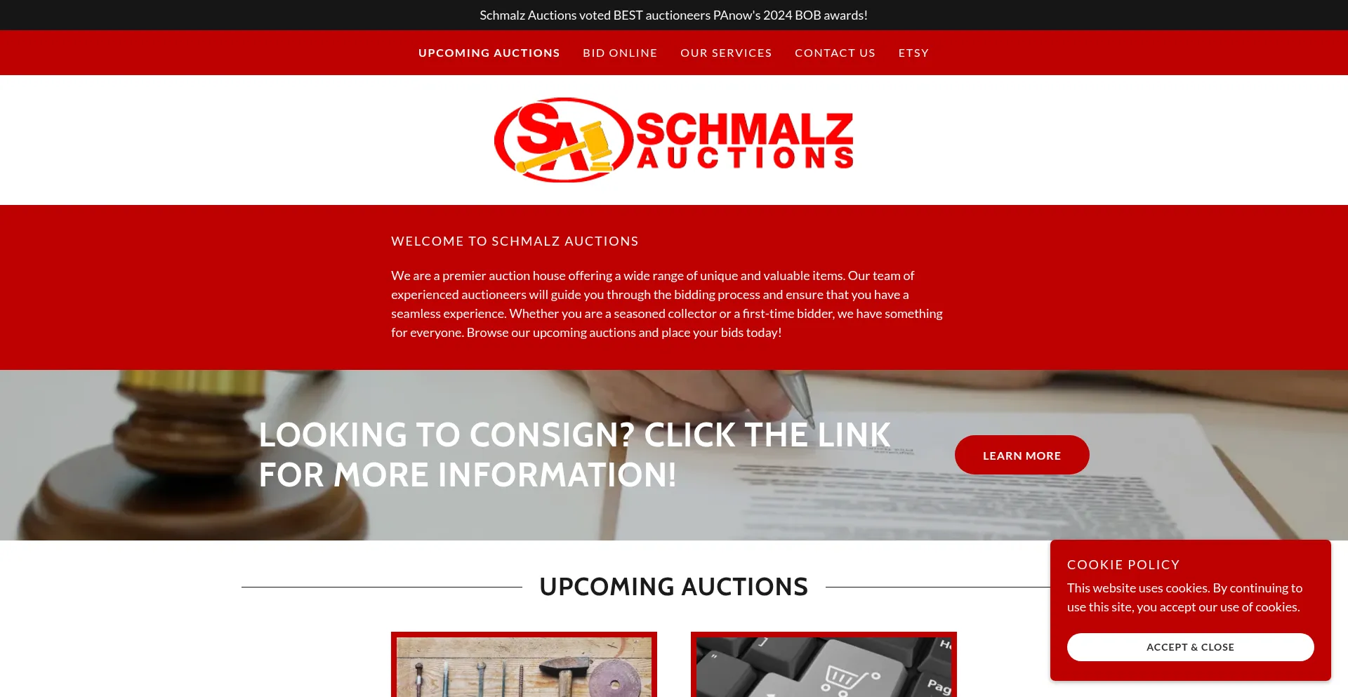 Ist Schmalzauctions.com sicher und vertrauenswürdig?