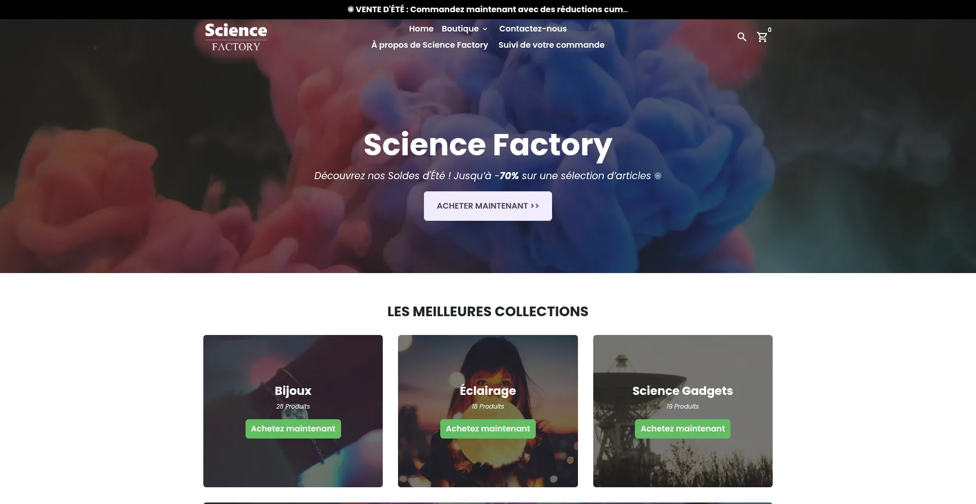Ist Sciencefactory.fr sicher und vertrauenswürdig?