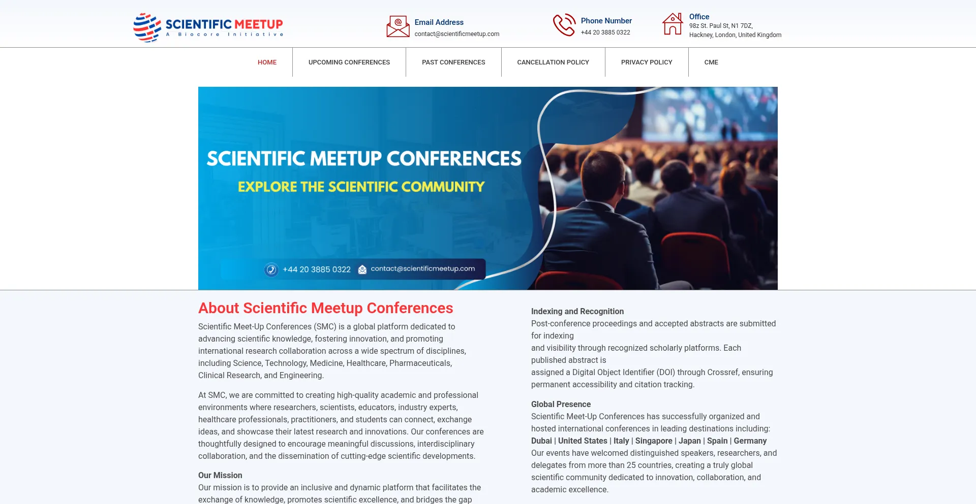 Scientificmeetup.com