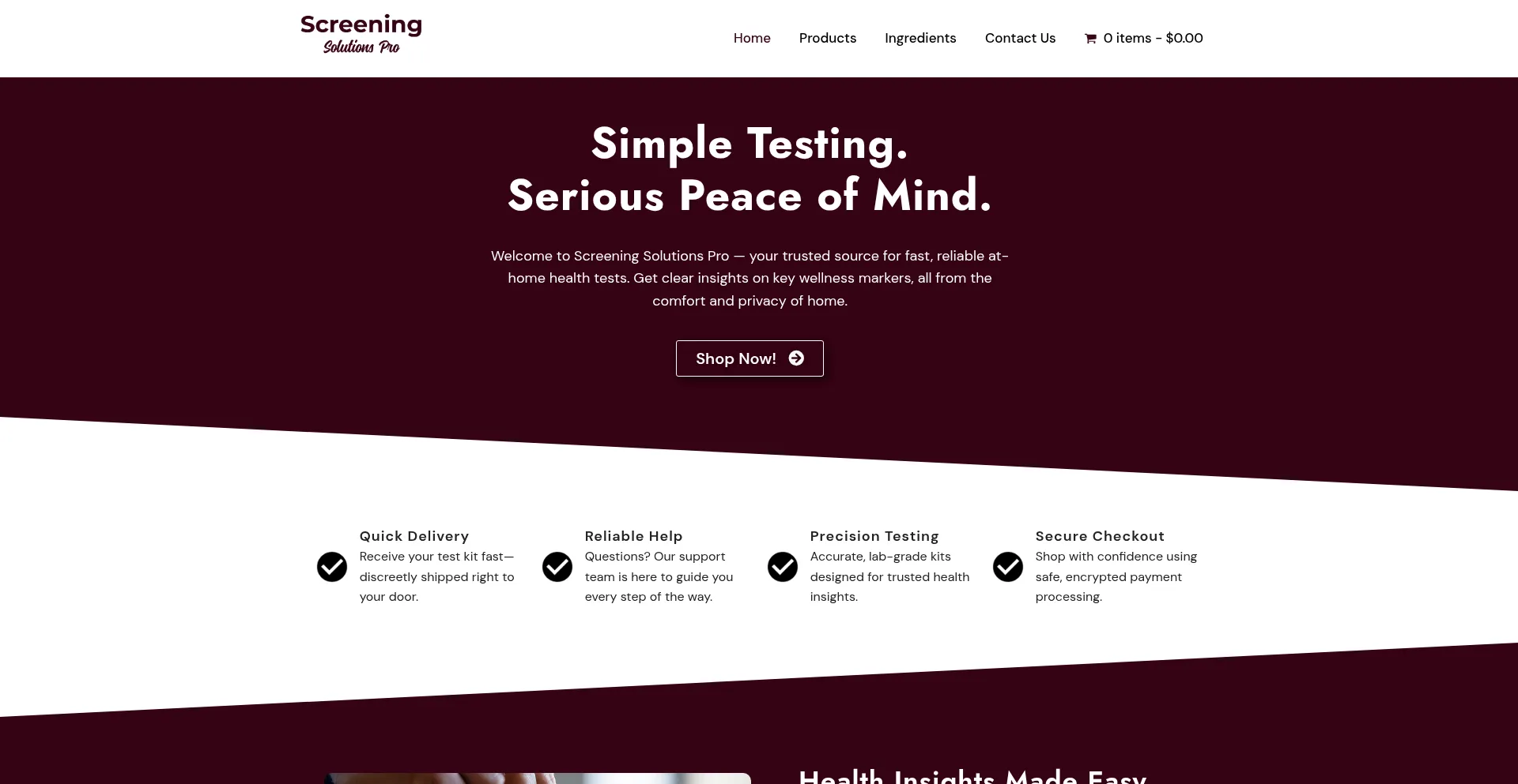 Ist Screeningsolutionspro.com sicher und vertrauenswürdig?
