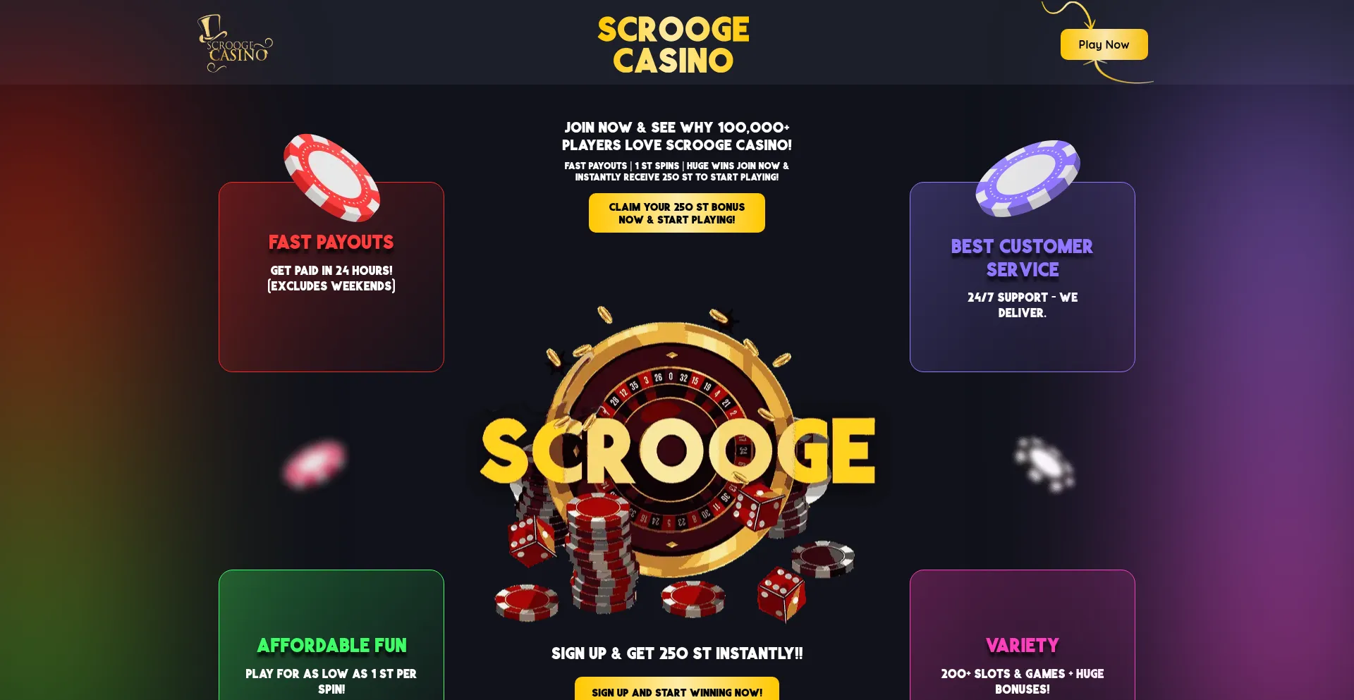 Ist Scrooge.casino sicher und vertrauenswürdig?