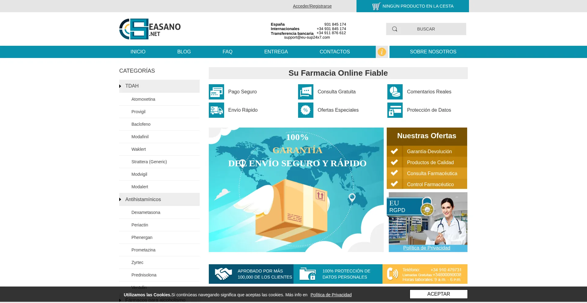 Seasano.net Screenshot