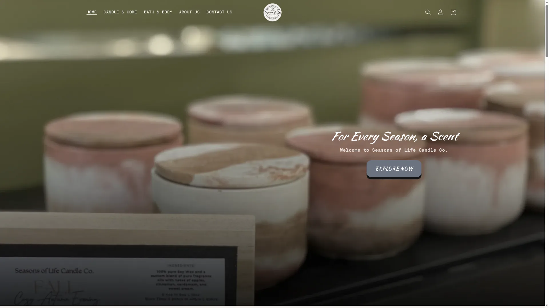 Seasonsoflifecandle.com