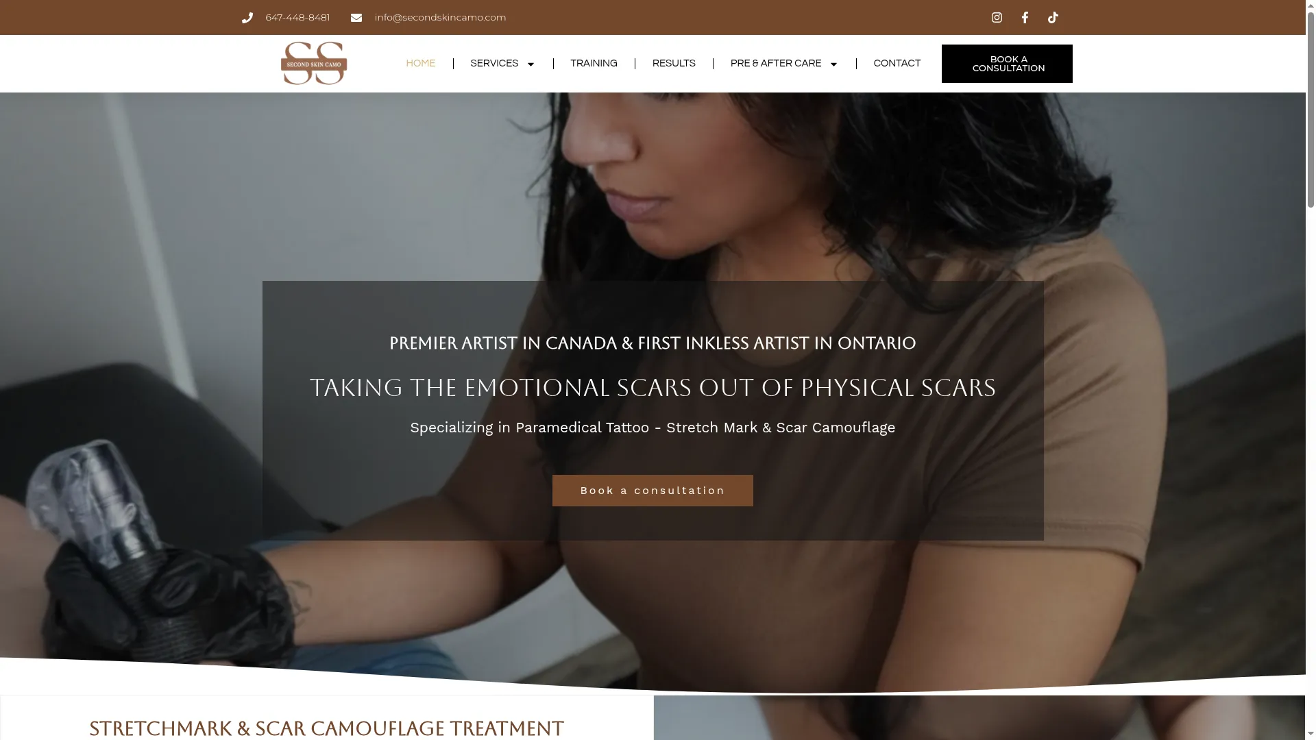 Secondskincamo.com