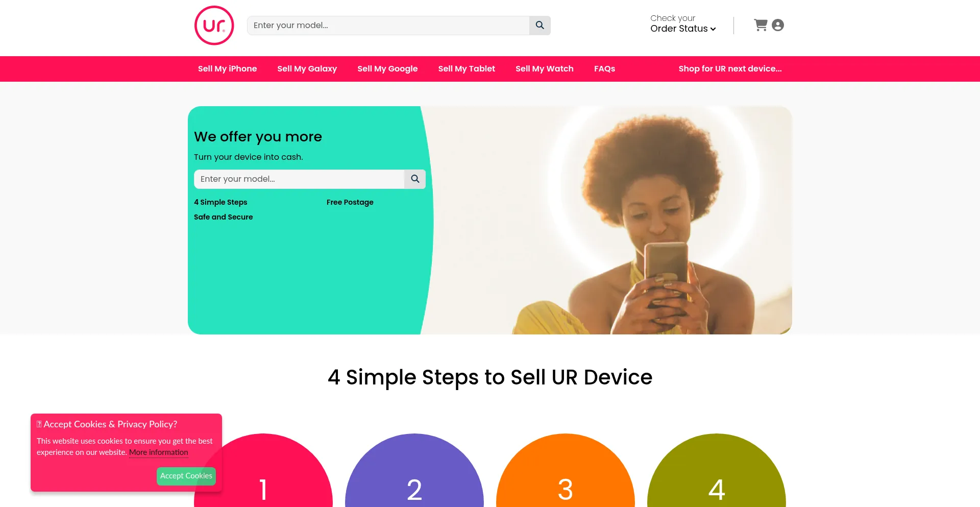 Sell.ur.co.uk Screenshot
