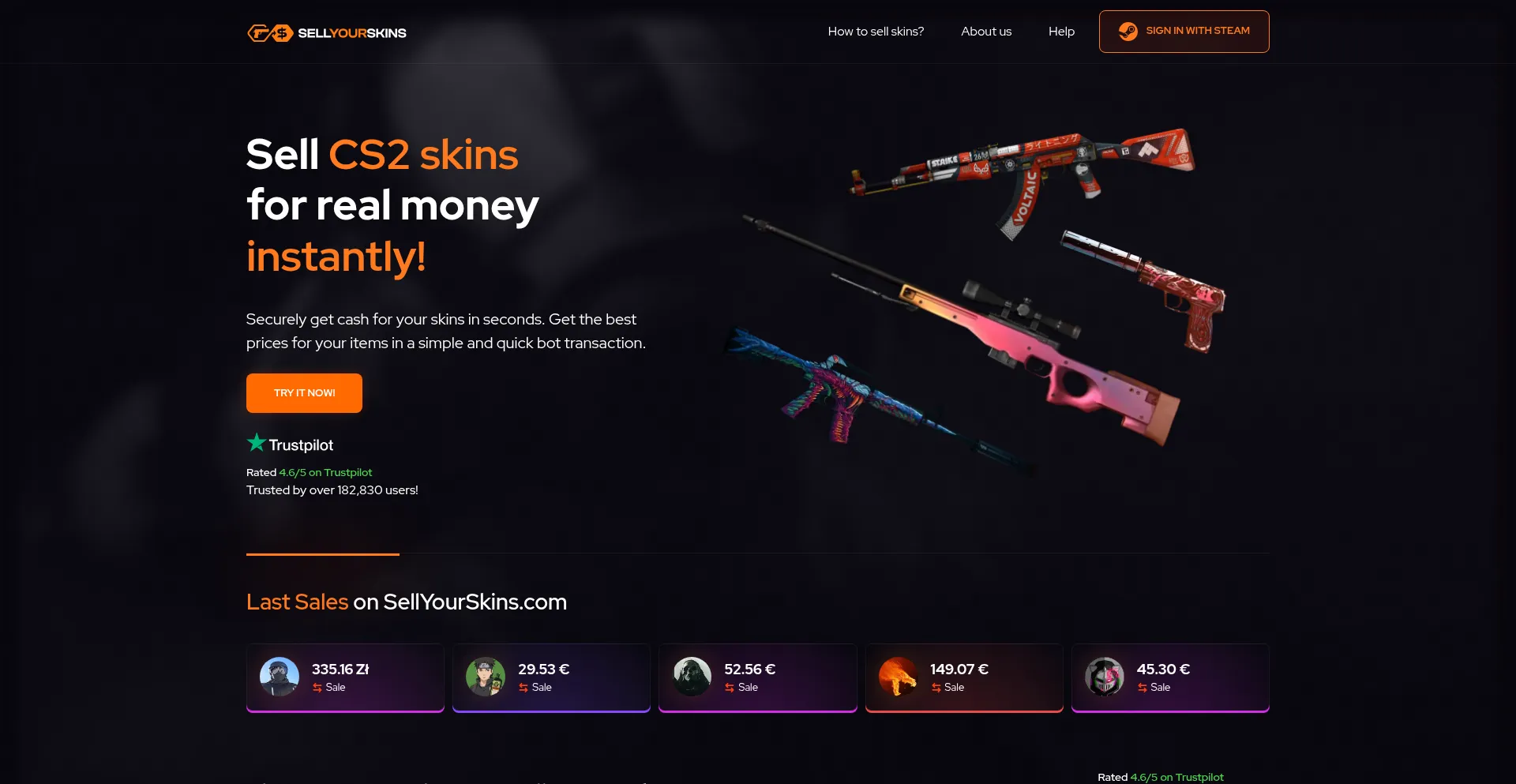 Ist Sellyourskins.com sicher und vertrauenswürdig?