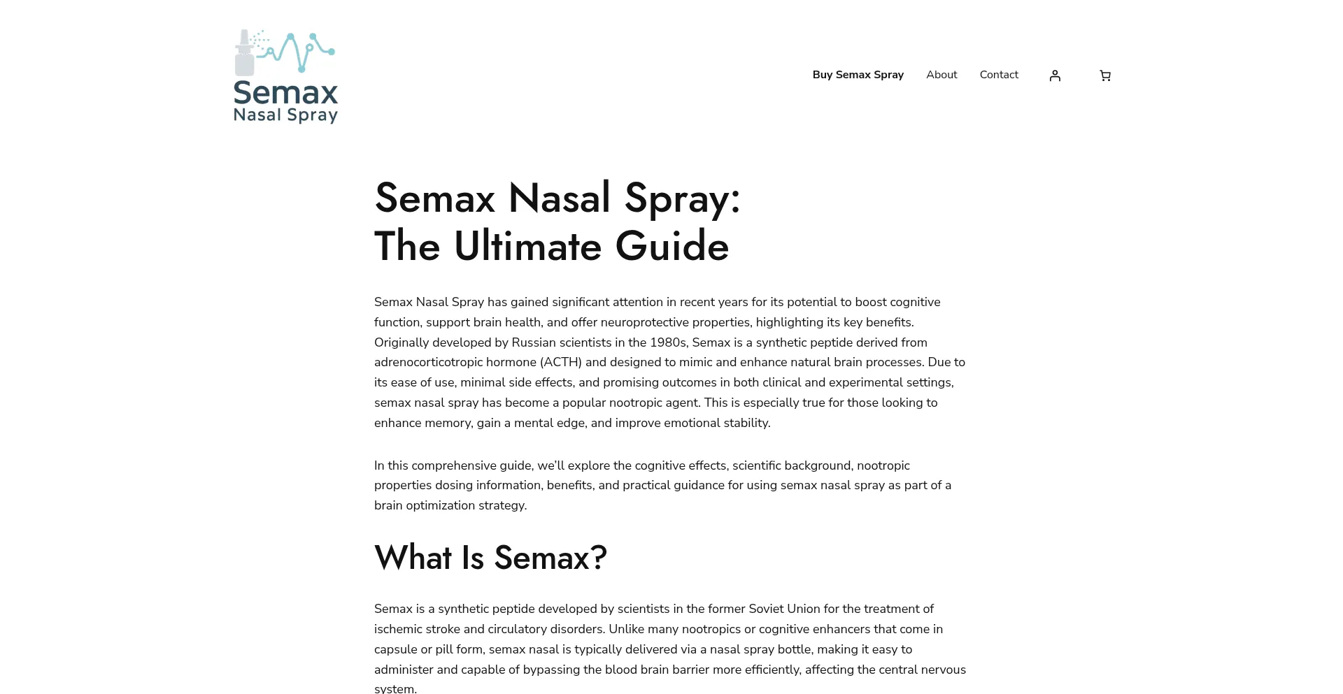 Semaxnasalspray.com
