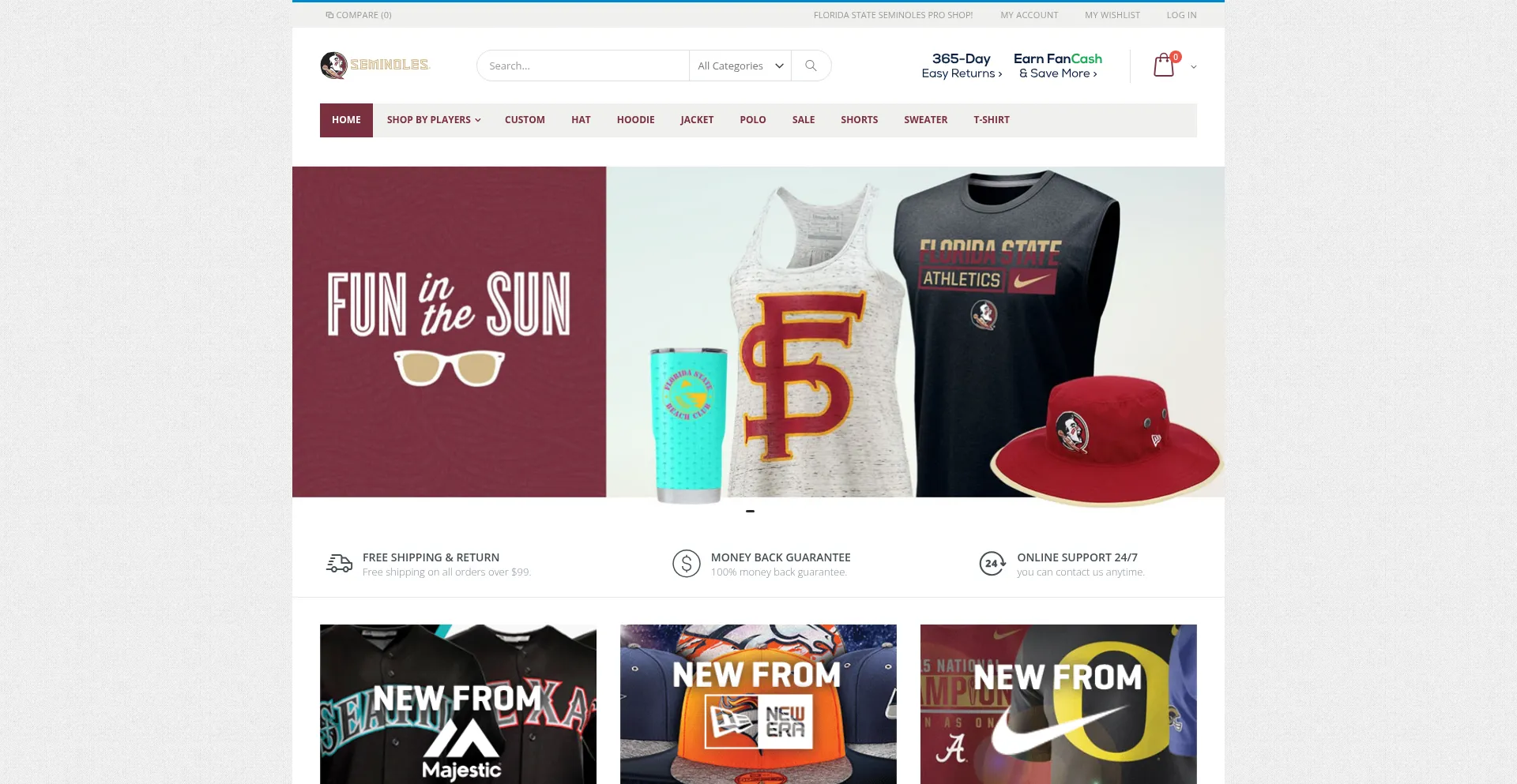 Ist Seminolesproshop.com sicher und vertrauenswürdig?