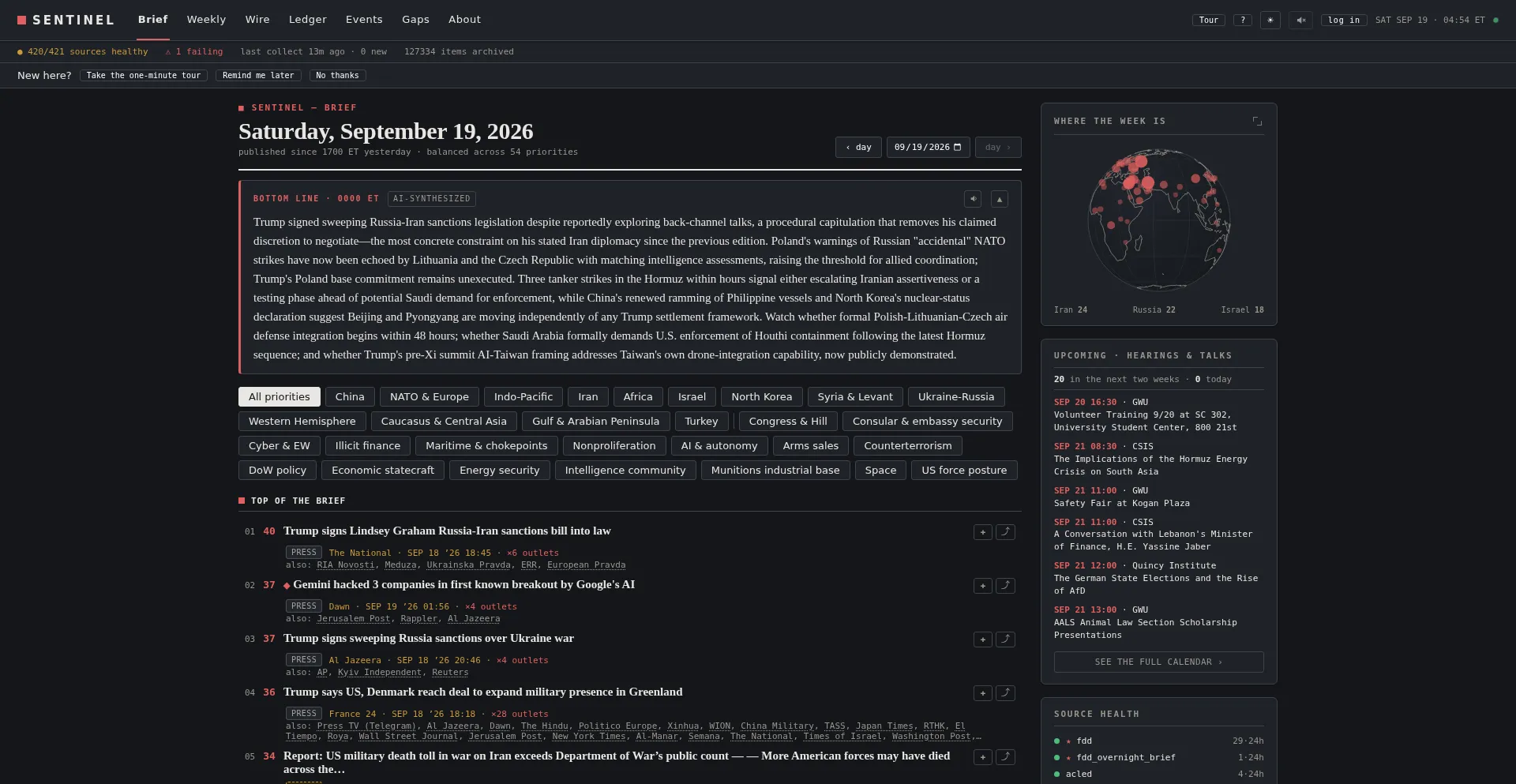 Sentinel.us.com