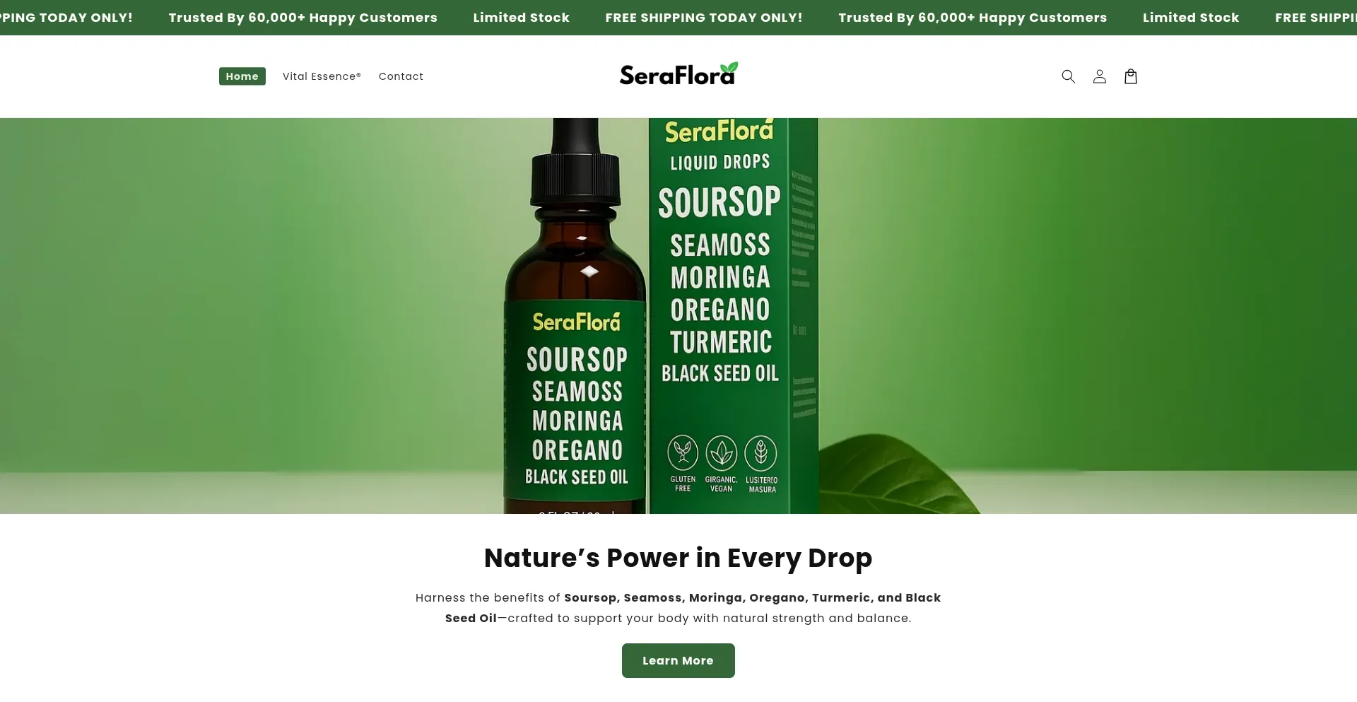 Ist Seraflora.com sicher und vertrauenswürdig?