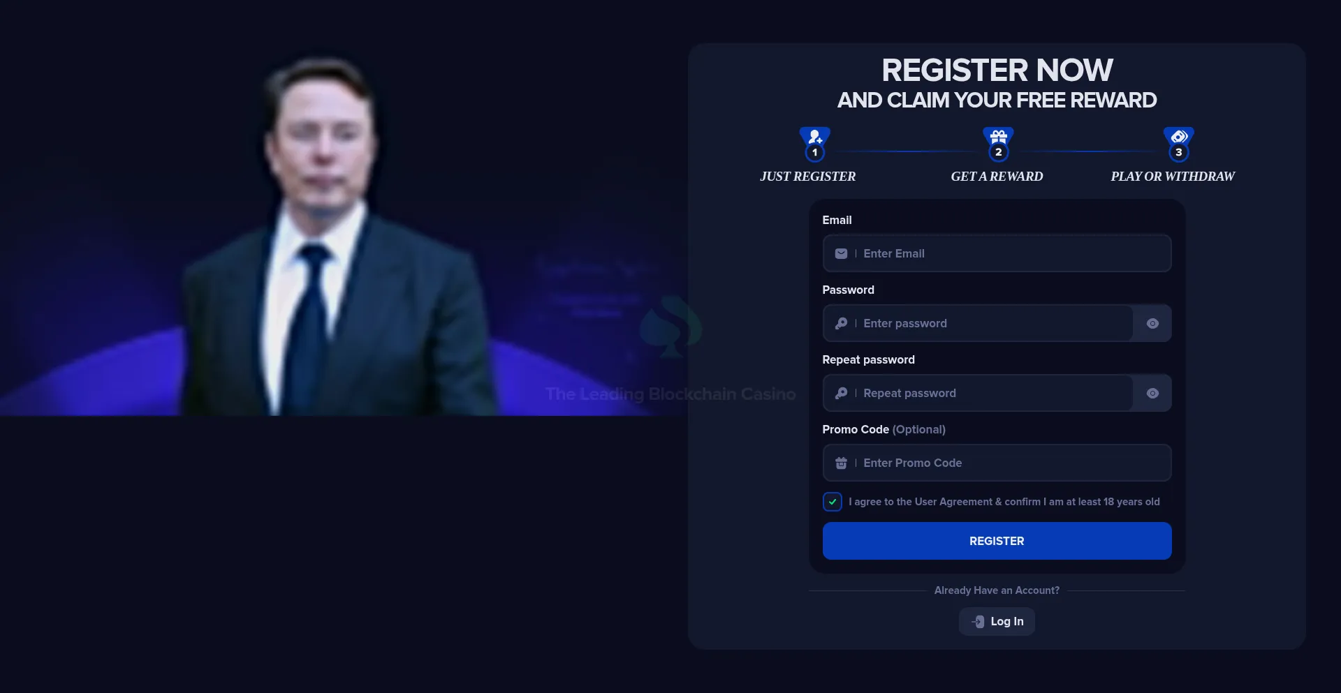 Website screenshot of Seriabo.com