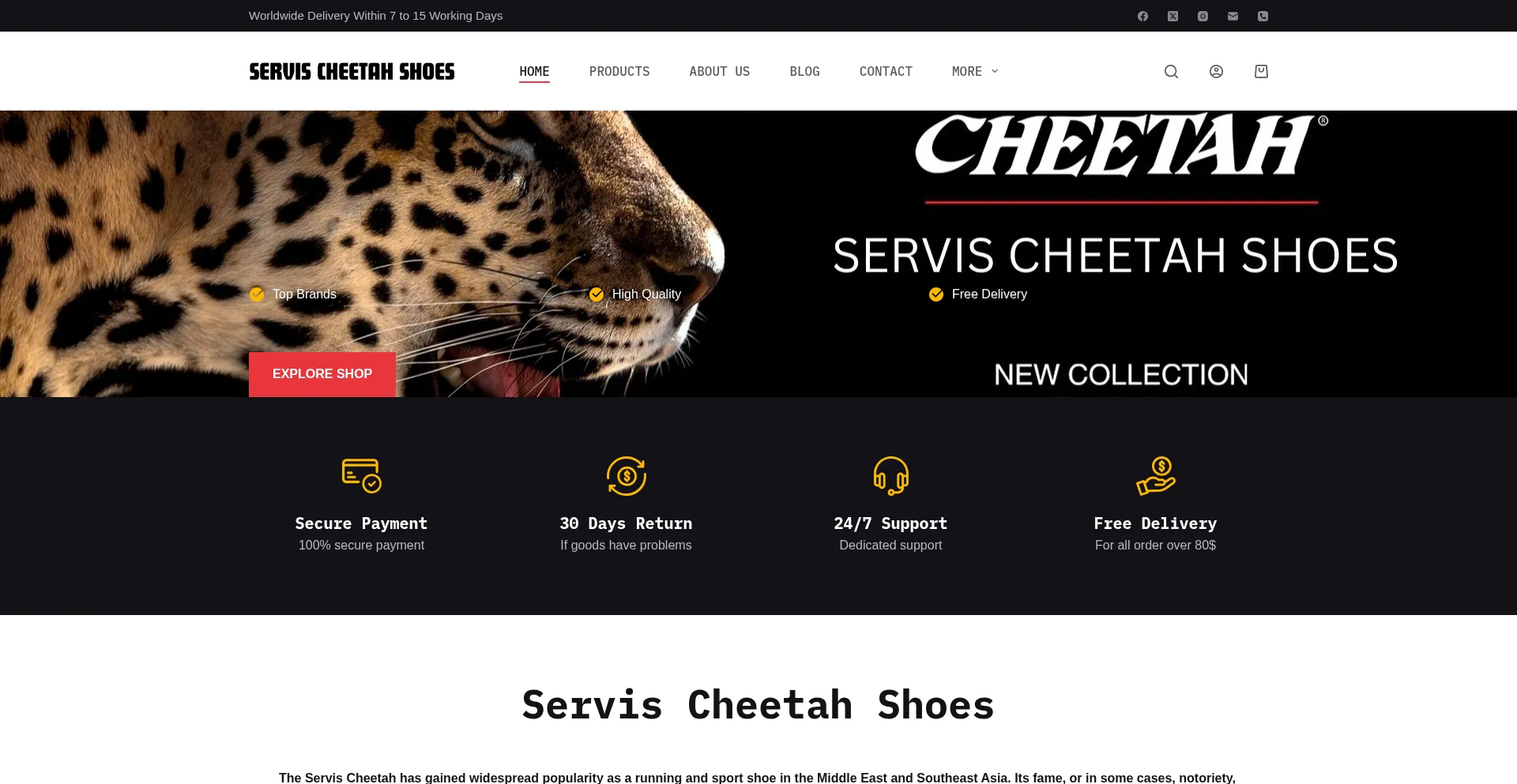 Servischeetahshoes.com