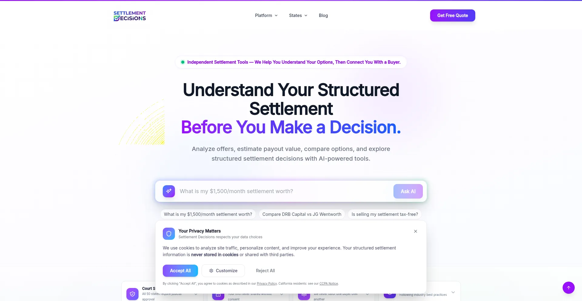 Settlementdecisions.com