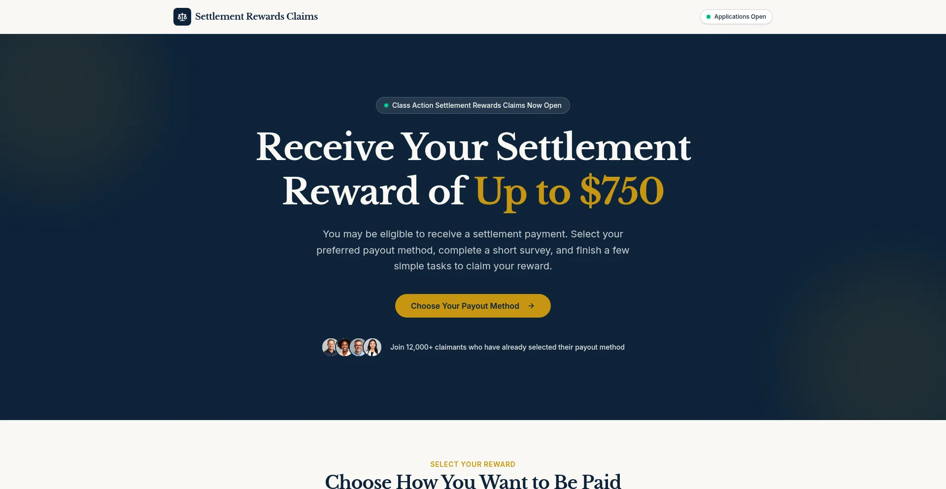 Settlementrewardsclaims.com