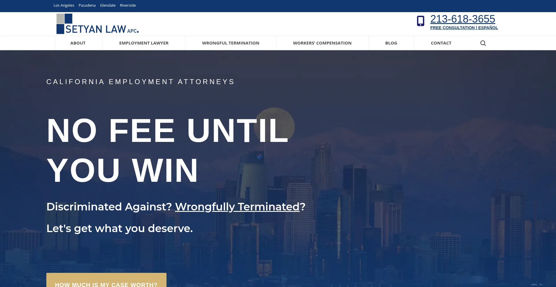 Setyanlaw.com Screenshot