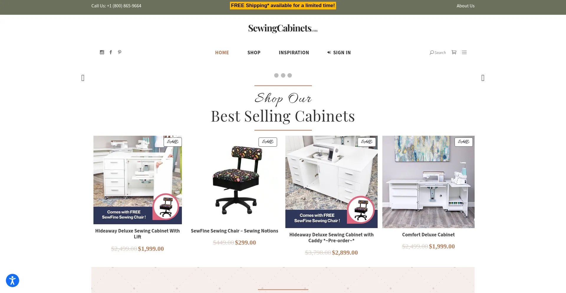 Ist Sewingcabinets.com sicher und vertrauenswürdig?