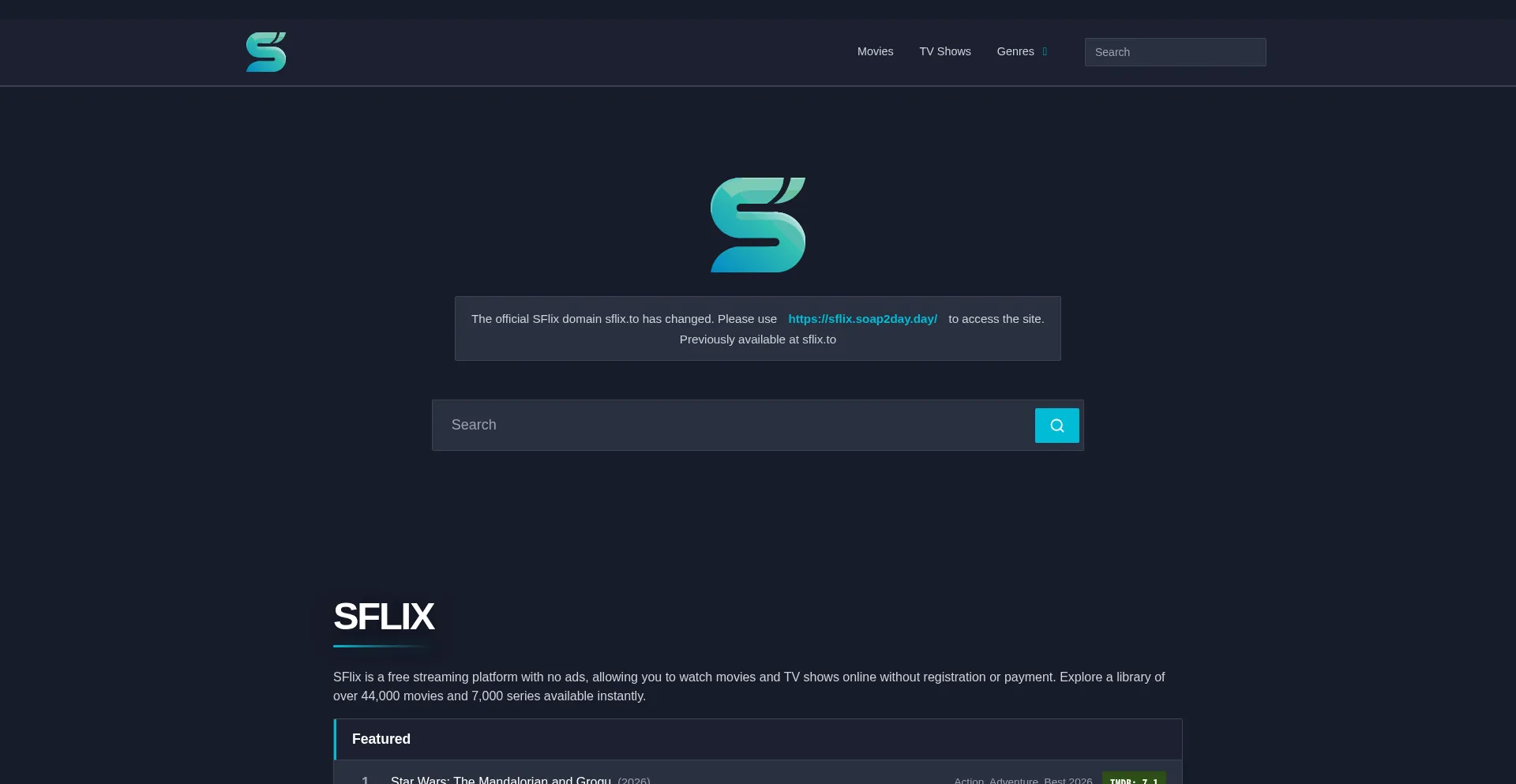 Sflix.soap2day.day