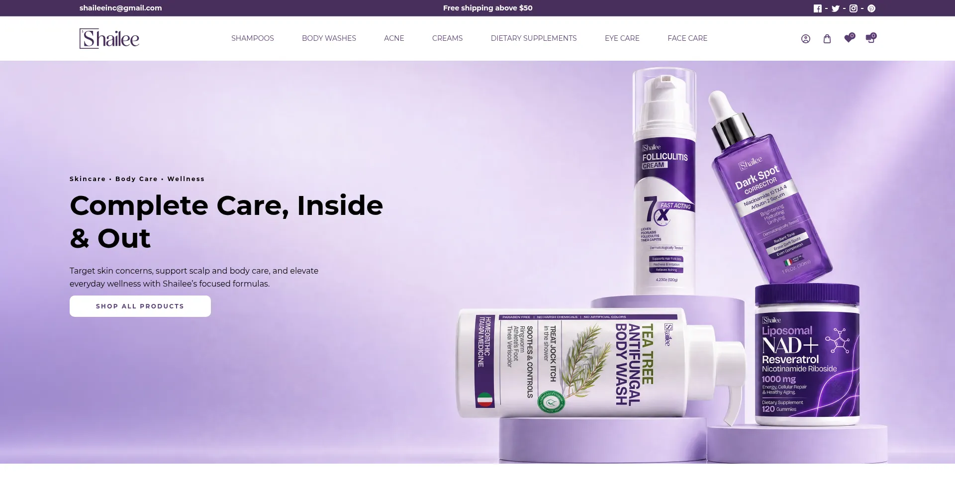 Shaileeinc.com