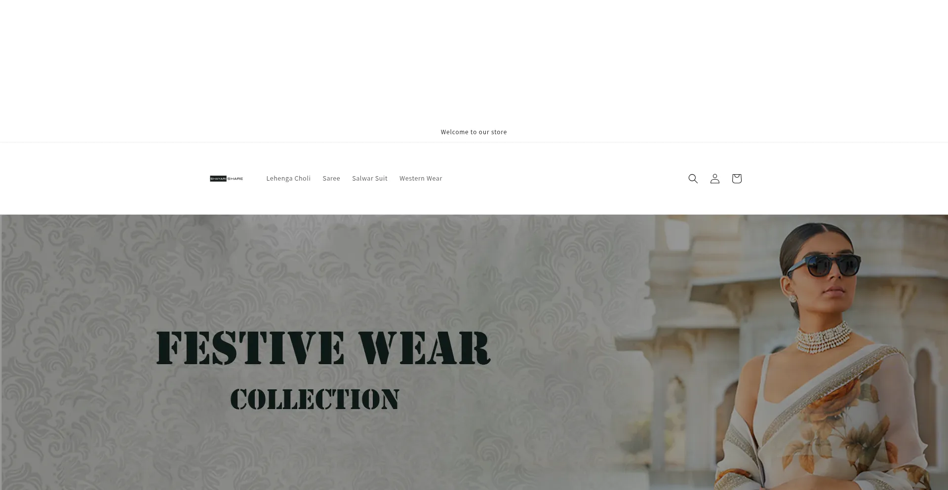 Website screenshot of Shayarishare.com